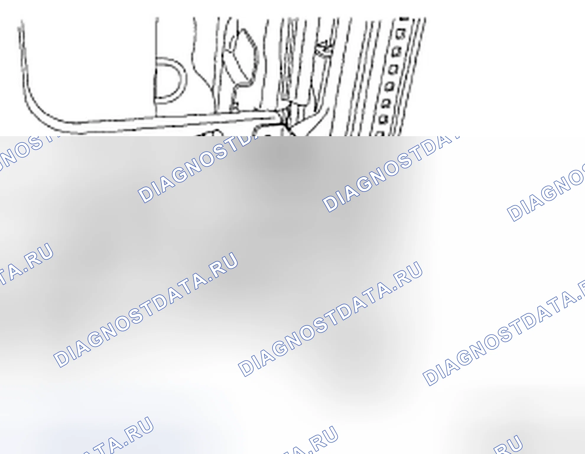 Рис. 121: Идентификация винтов и разъемов STPS. Hyundai Elantra IV