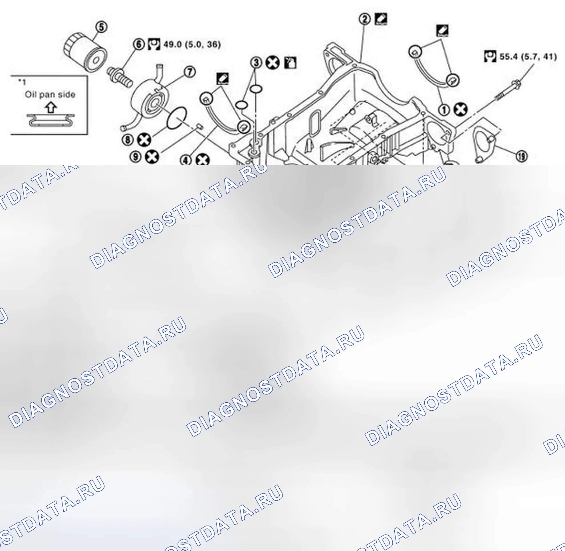 Рис. 266: Компоненты (модели 2WD). Infiniti FX35 I рестайлинг