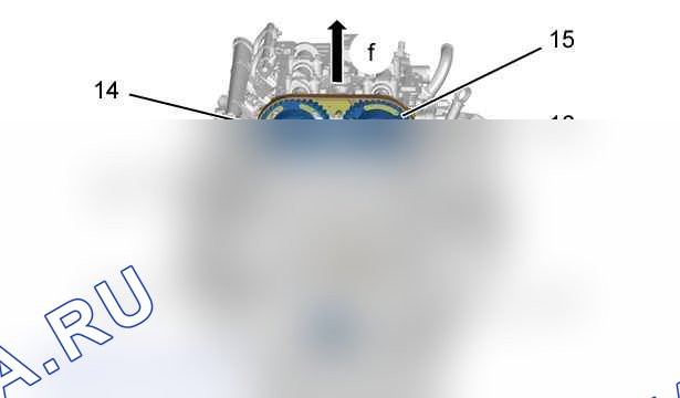 Снятие - установка: ремень ГРМ — b1eg12dd. Citroen C-Elysee I