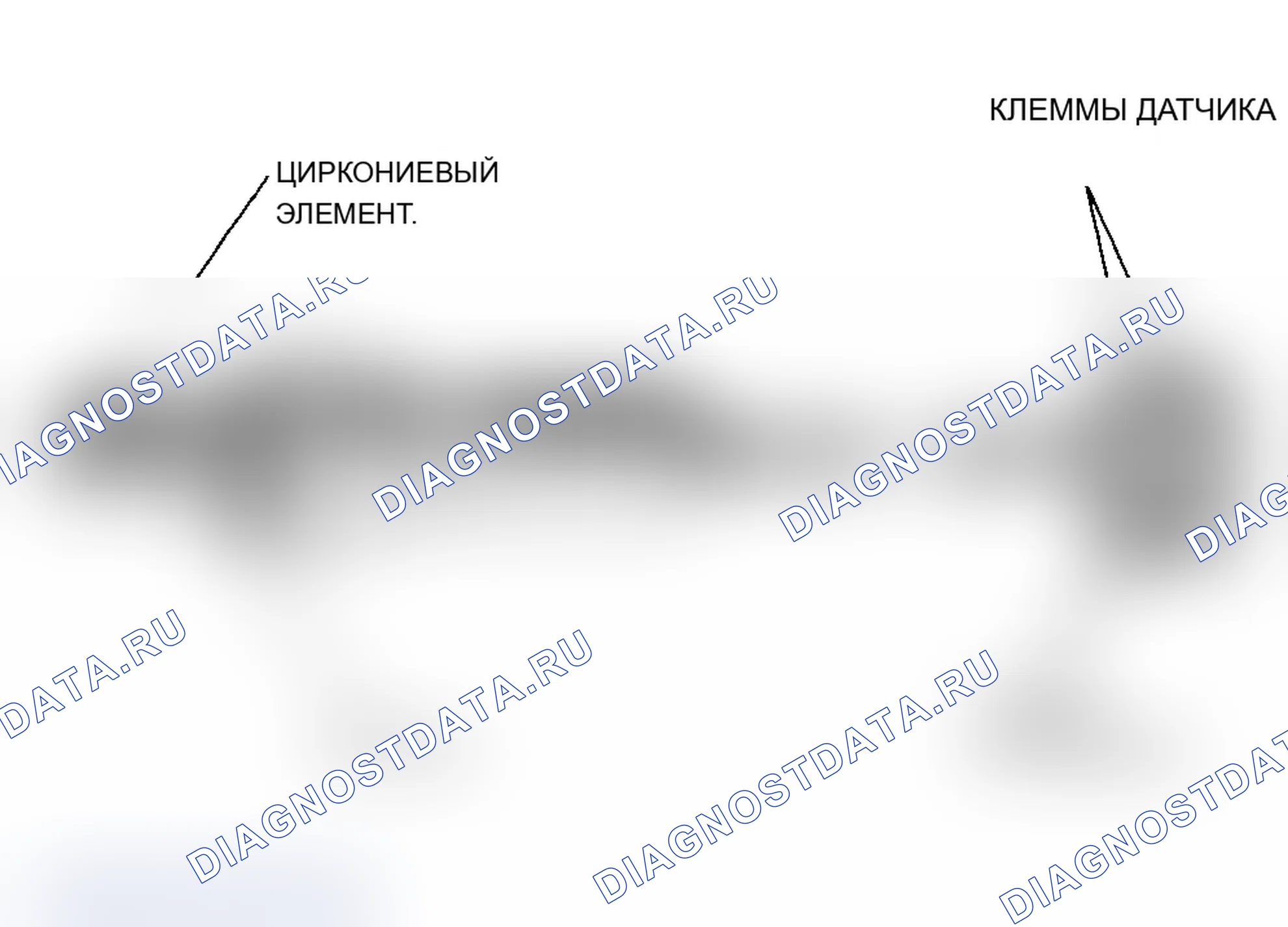 Рис. 48: Датчик вторичного нагретого кислорода (вторичный подогреваемый кислородный датчик). Acura TL III