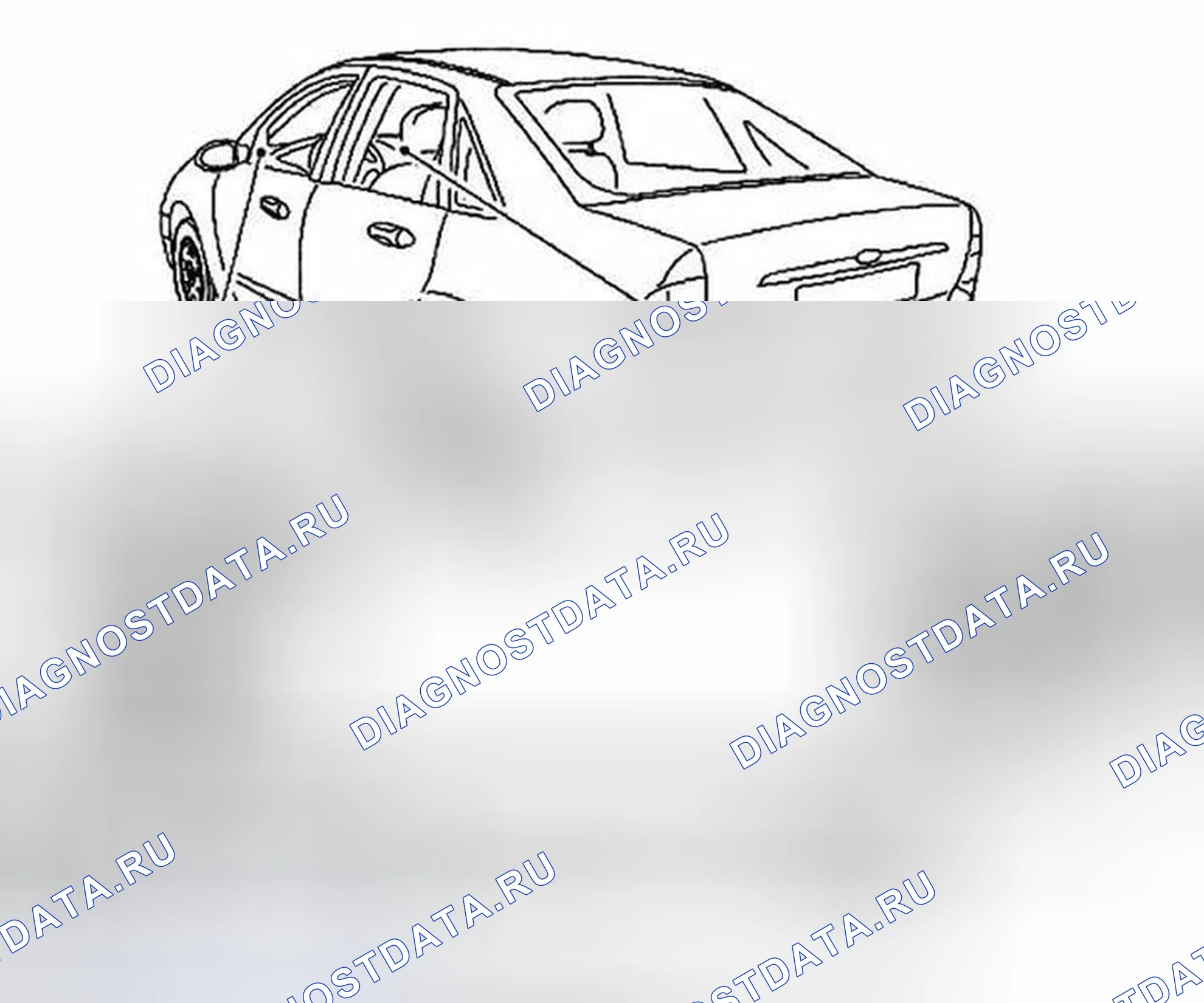 Рис. 1: Зеркала заднего вида. Ford Focus I рестайлинг