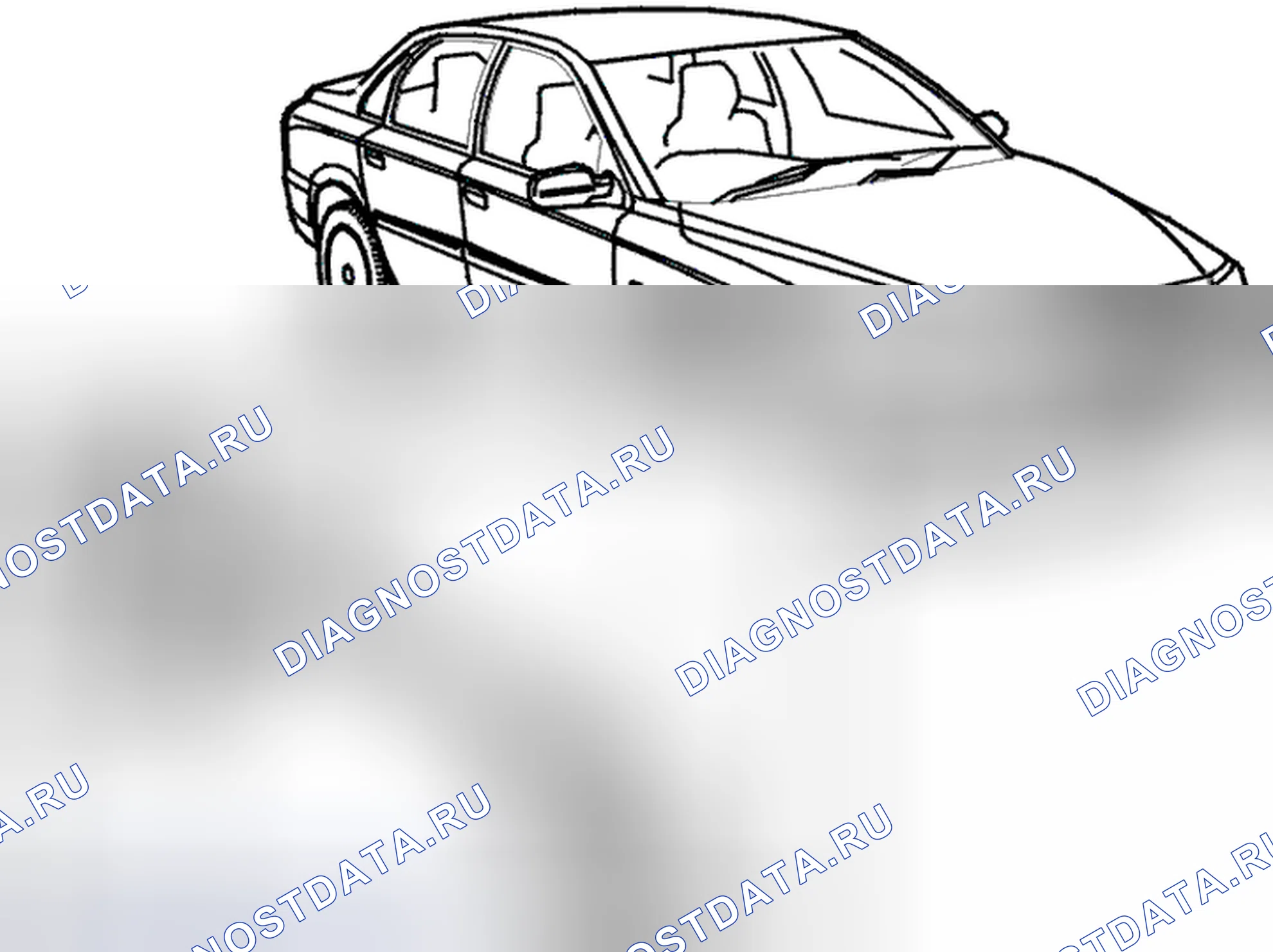 Рис. 178: Снятие переднего крюка морской транспортировки. Volvo V70 II