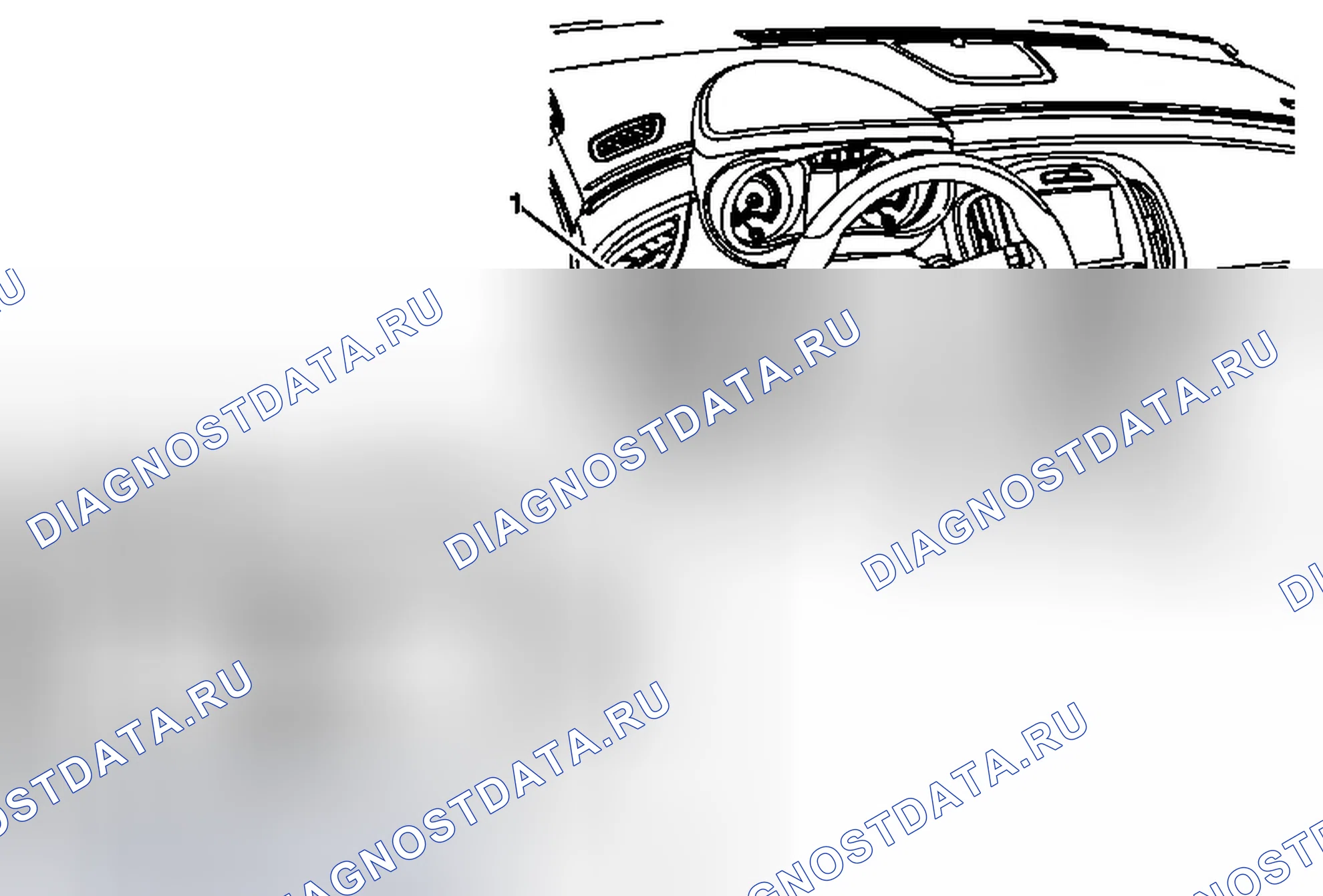 Рис. 8: Замена переключателя фар. Buick LaCrosse II рестайлинг