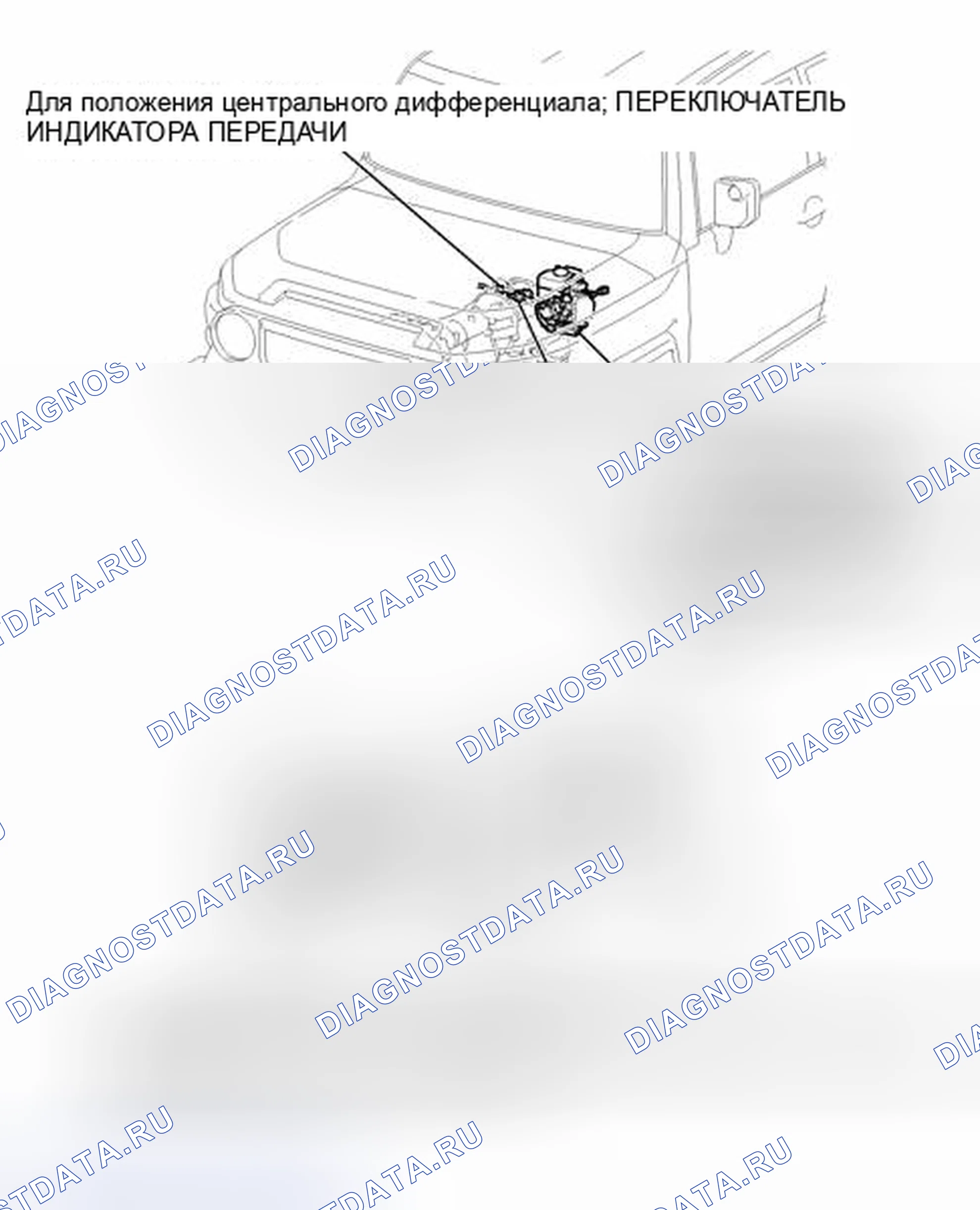 Рис. 222: ИЛЛЮСТРАЦИЯ. Toyota FJ Cruiser I