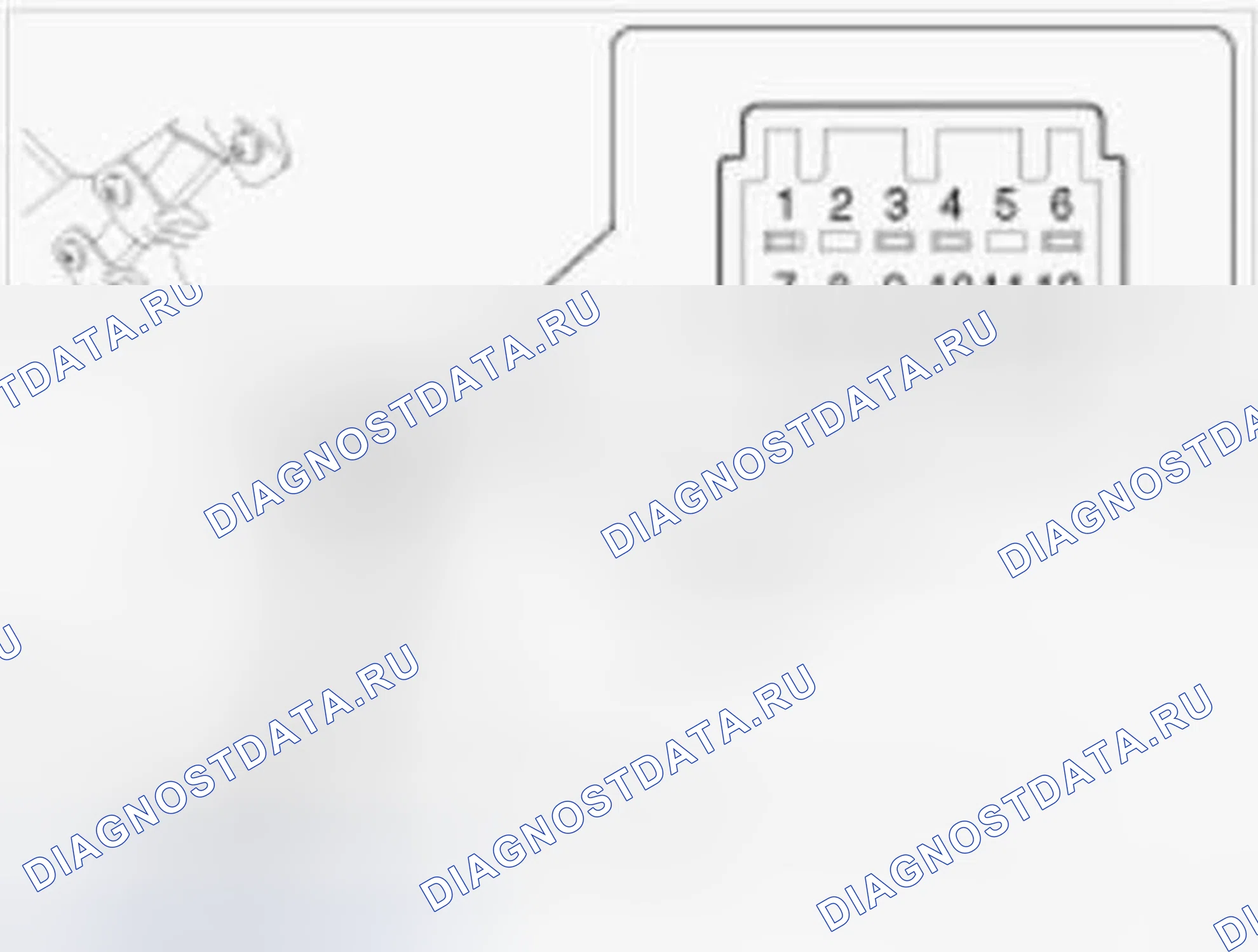 Рис. 3: Проверка зеркала. Hyundai Sonata VI