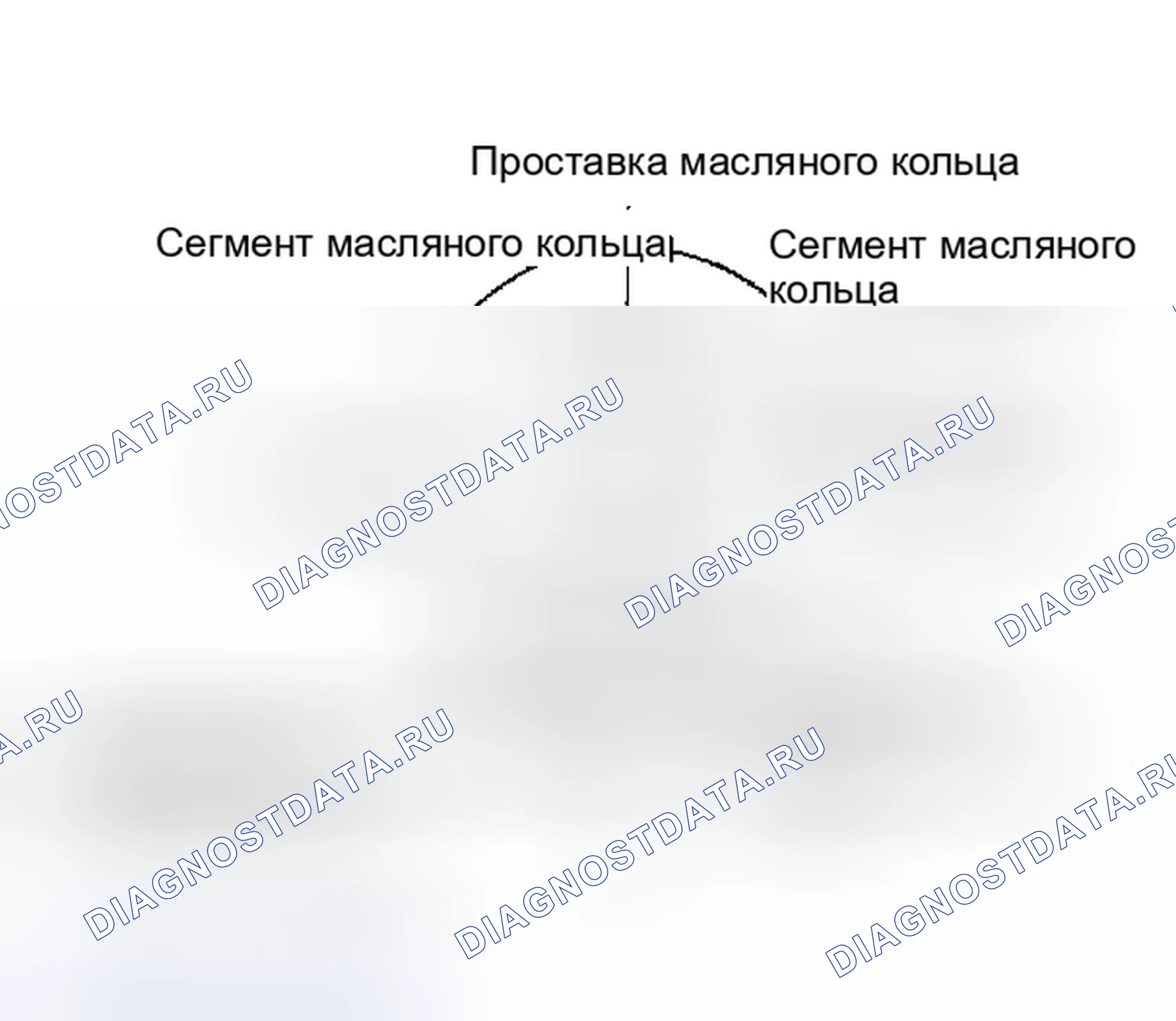 Рис. 9: УСТАНОВКА ПОРШНЕВОГО КОЛЬЦА. Ford Mustang III рестайлинг