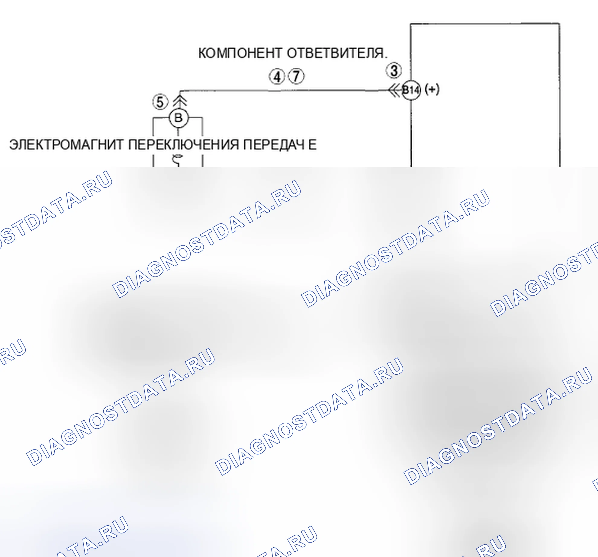 Рис. 311: расшифровка кода ошибки P0985:00 [хтагх1, хтегх2] AW6A-EL AW6AX-EL. Mazda CX-7 I рестайлинг