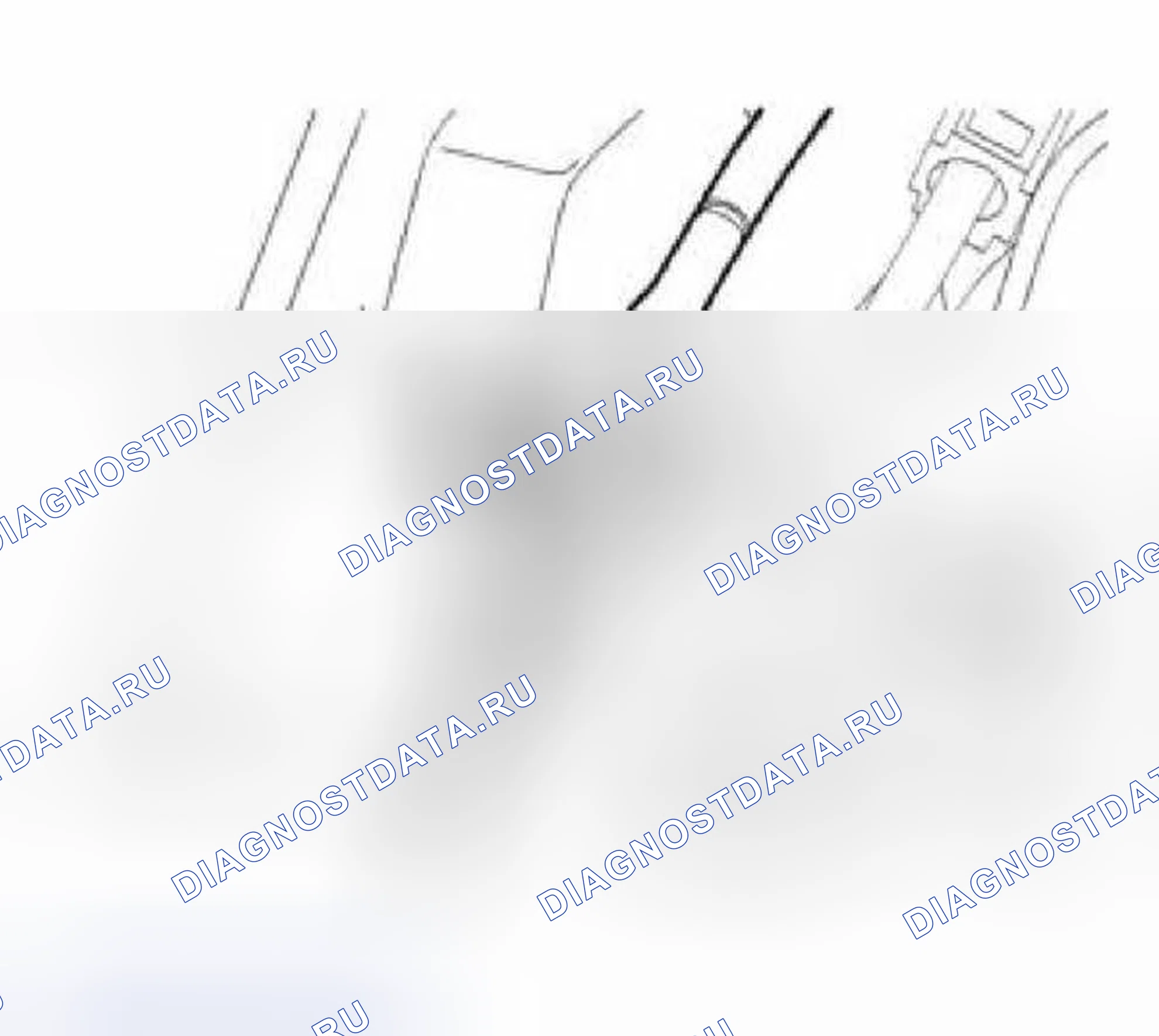 Рис. 4: Регулировка топливной системы двигателя. Land Rover Freelander L314