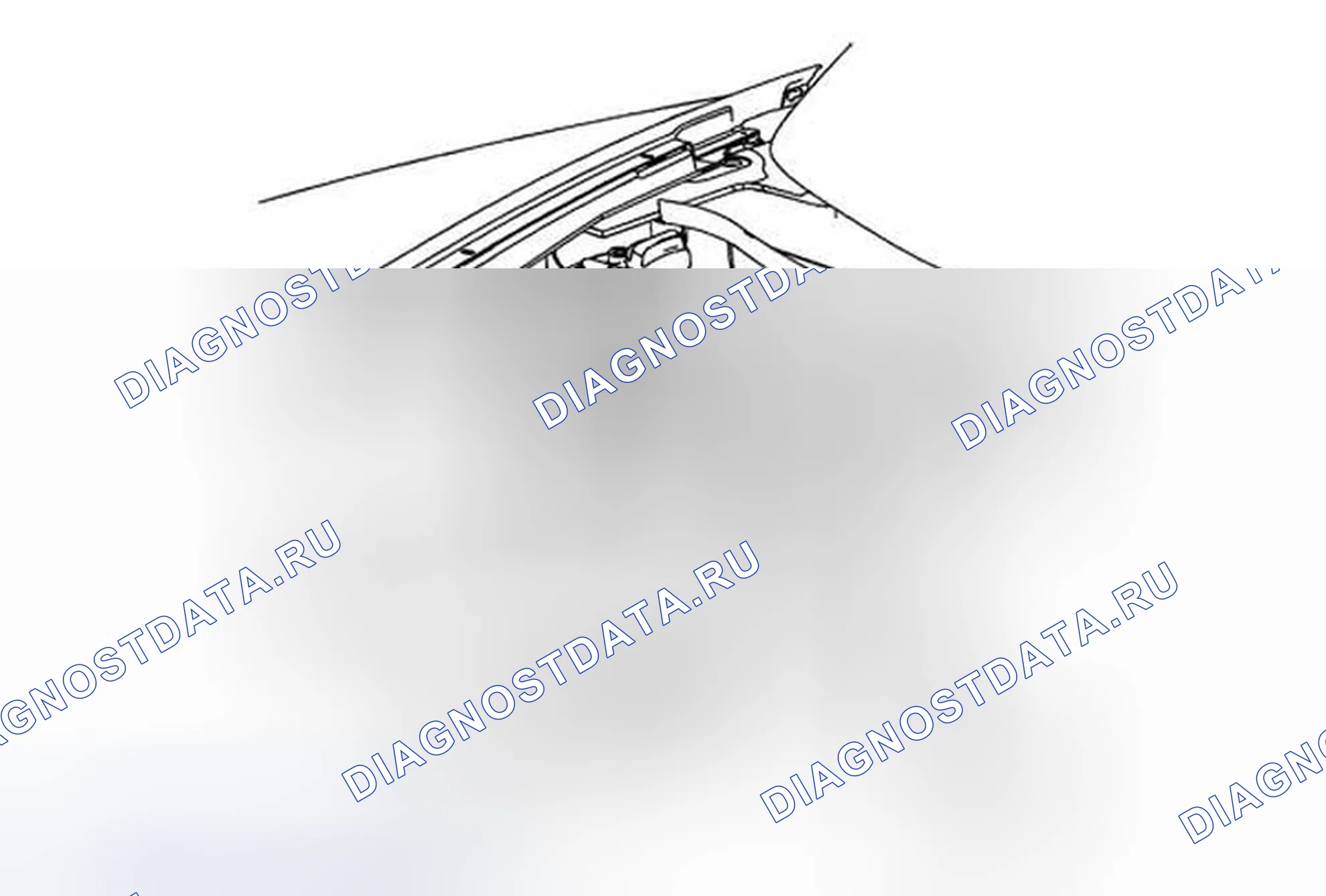 Рис. 7: Замена кронштейна жгута проводов (LS9). Chevrolet Corvette C6