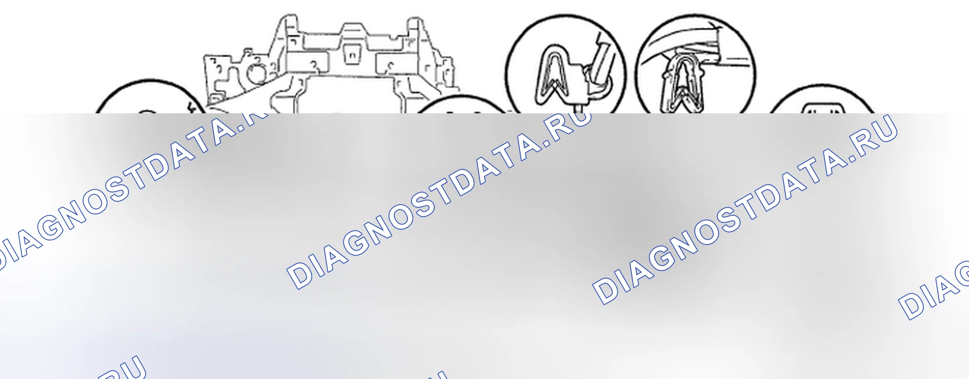 Рис. 190: ДЕМОНТАЖ. Toyota Highlander II