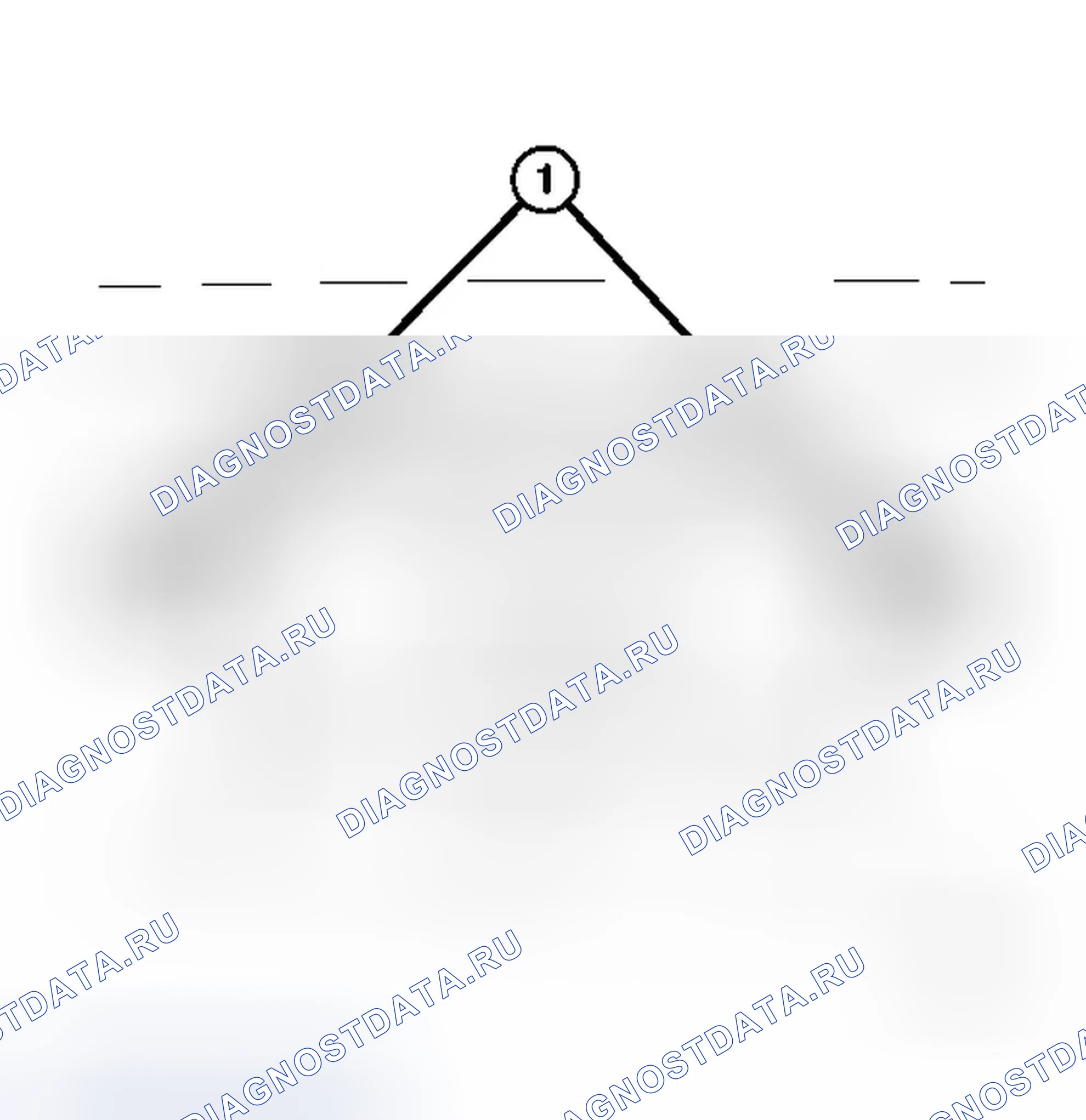 Рис. 42: БЛОК ЛАМП-НОМЕРНОЙ ЗНАК. Dodge Magnum I рестайлинг