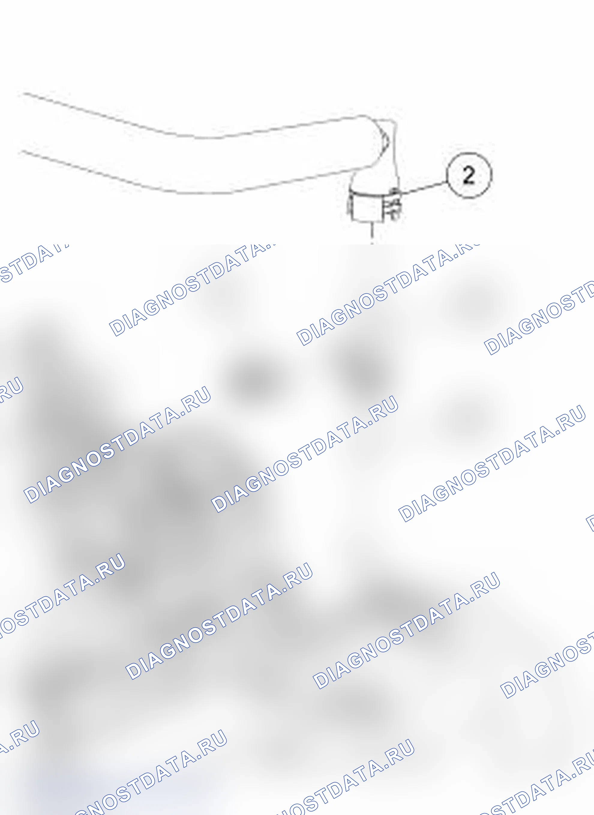 Рис. 6: Клапан принудительной вентиляции картера (принудительная вентиляция картера (PCV) (принудительная вентиляция картера)) - 4.6L (2V). Lincoln Mark LT