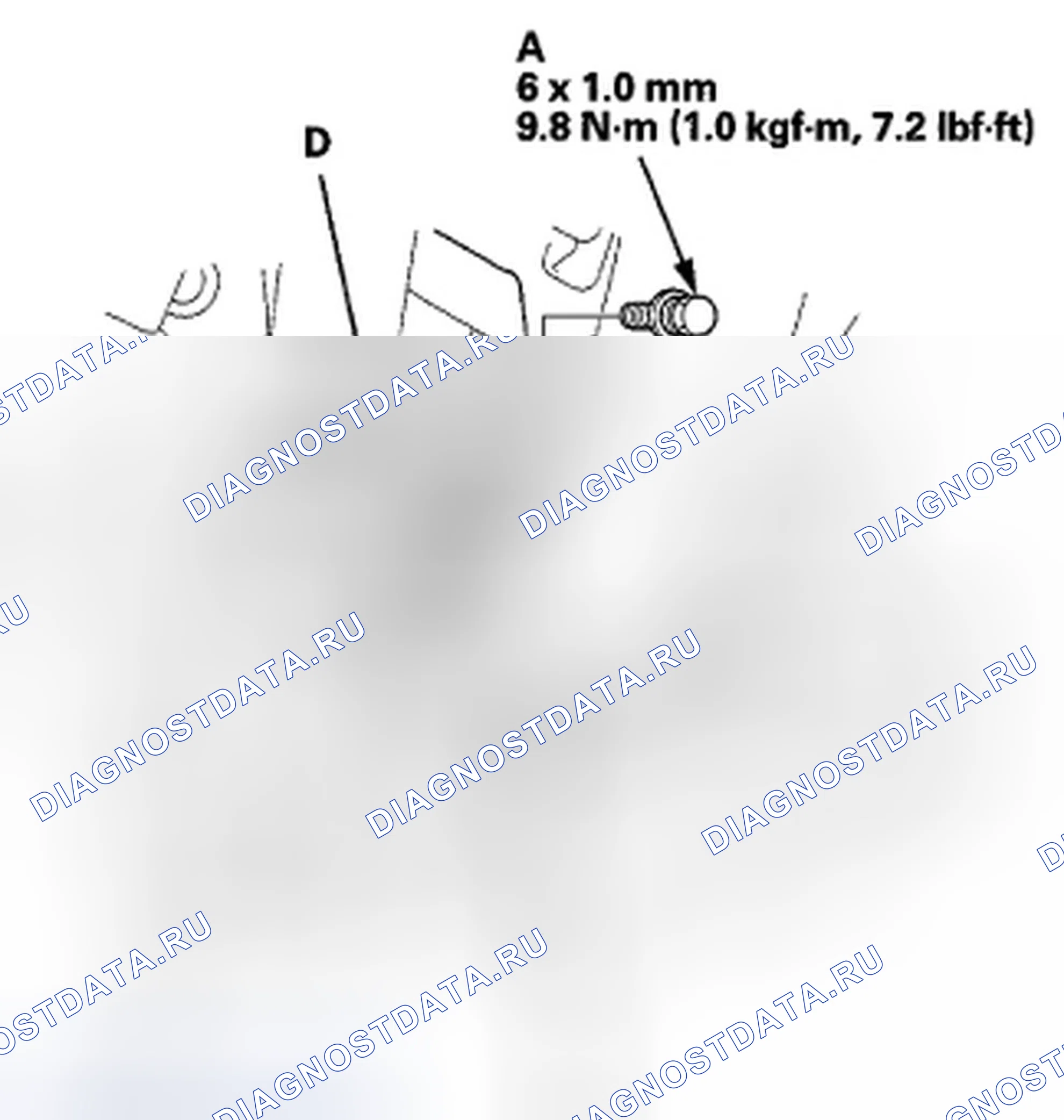 Рис. 27: Замена блока управления TPMS. Acura TSX II
