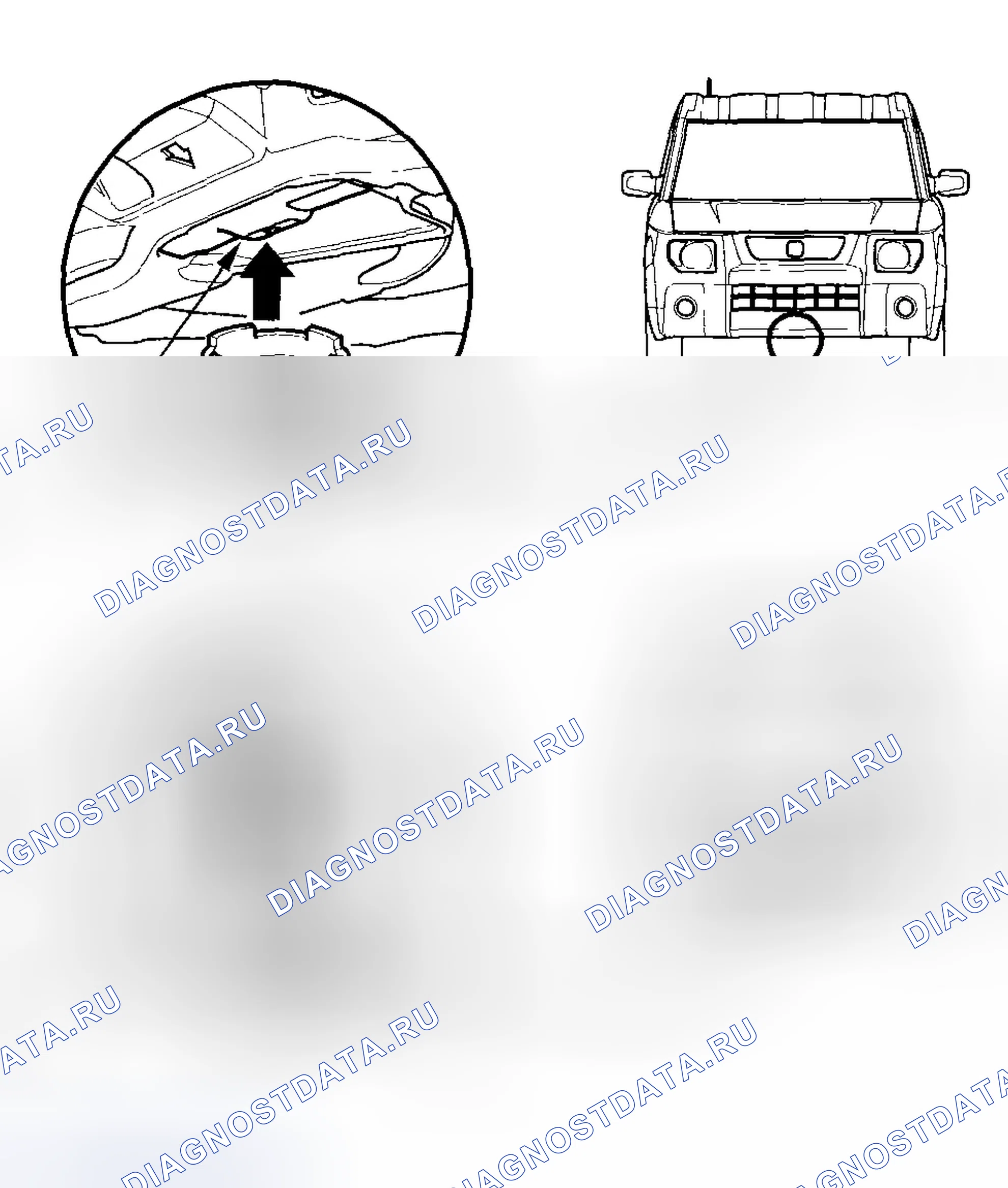 Рис. 25: Напольный домкрат. Honda Element I