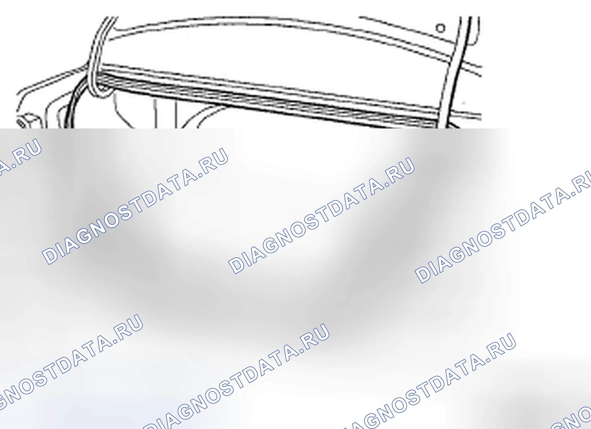 Рис. 24: ЗАМЕНА АТМОСФЕРНОЙ ПОЛОСЫ КРЫШКИ БАГАЖНИКА. Hyundai Elantra IV