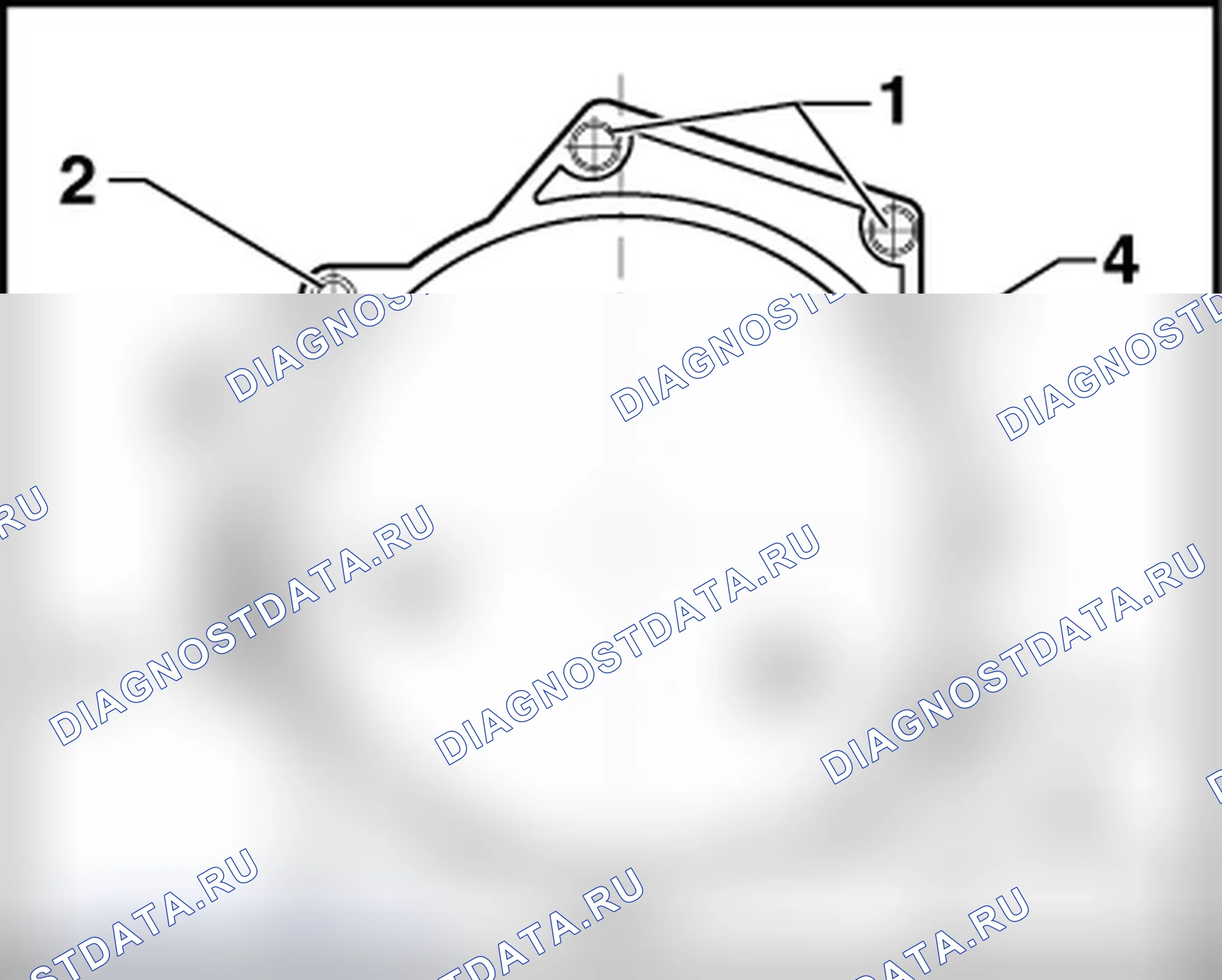 Рис. 7: ХАРАКТЕРИСТИКИ ЗАТЯЖКИ КОРОБКИ ПЕРЕДАЧ НА ДВИГАТЕЛЬ. Volkswagen New Beetle A4
