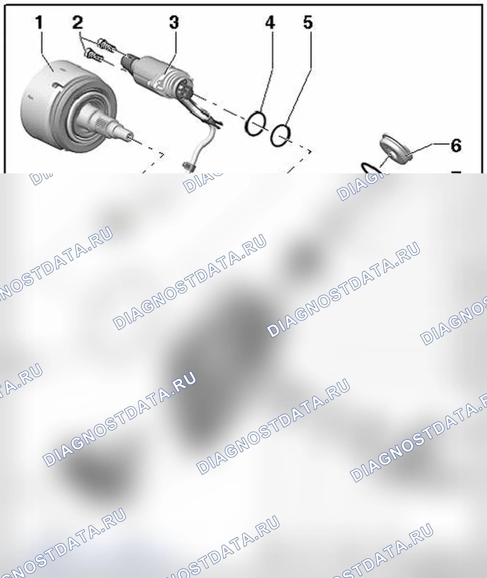 Рис. 24: HALDEX-СЦЕПЛЕНИЕ (ПОКОЛЕНИЕ HALDEX II), ГЛАВНАЯ ЗАДНЯЯ ПЕРЕДАЧА 02D/0AV ОБЗОР. Audi TT 8J рестайлинг