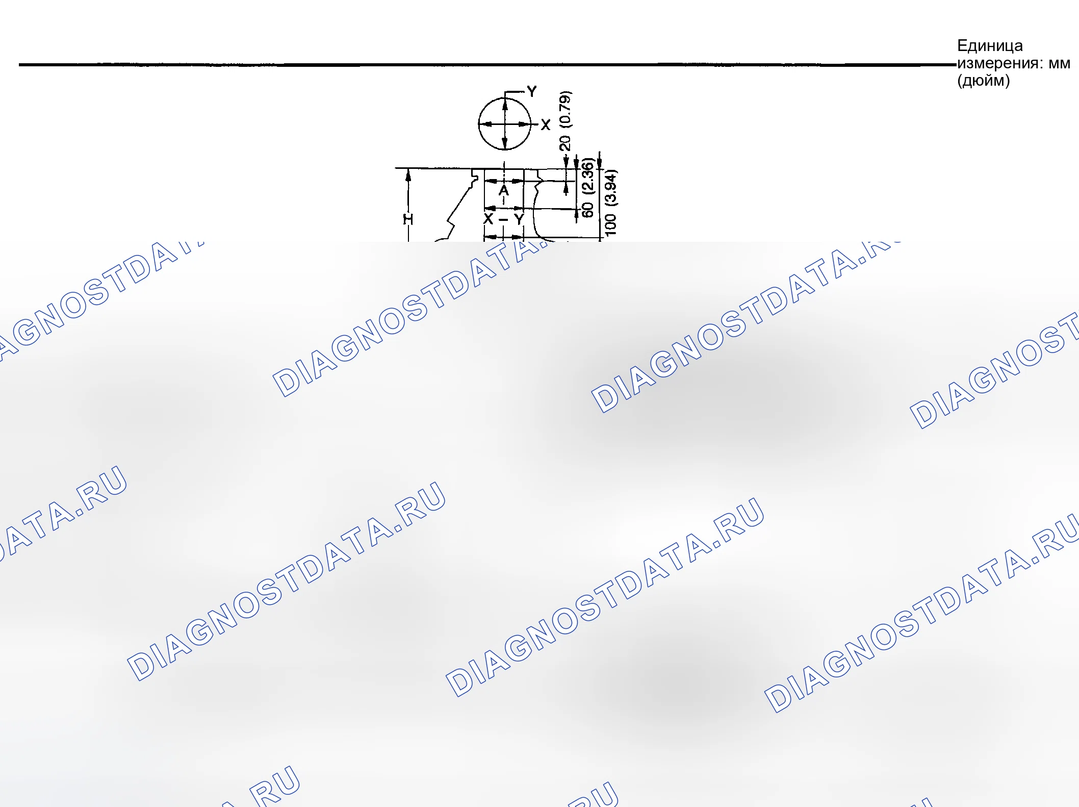 Рис. 268: Блок цилиндров. Nissan Sentra B15
