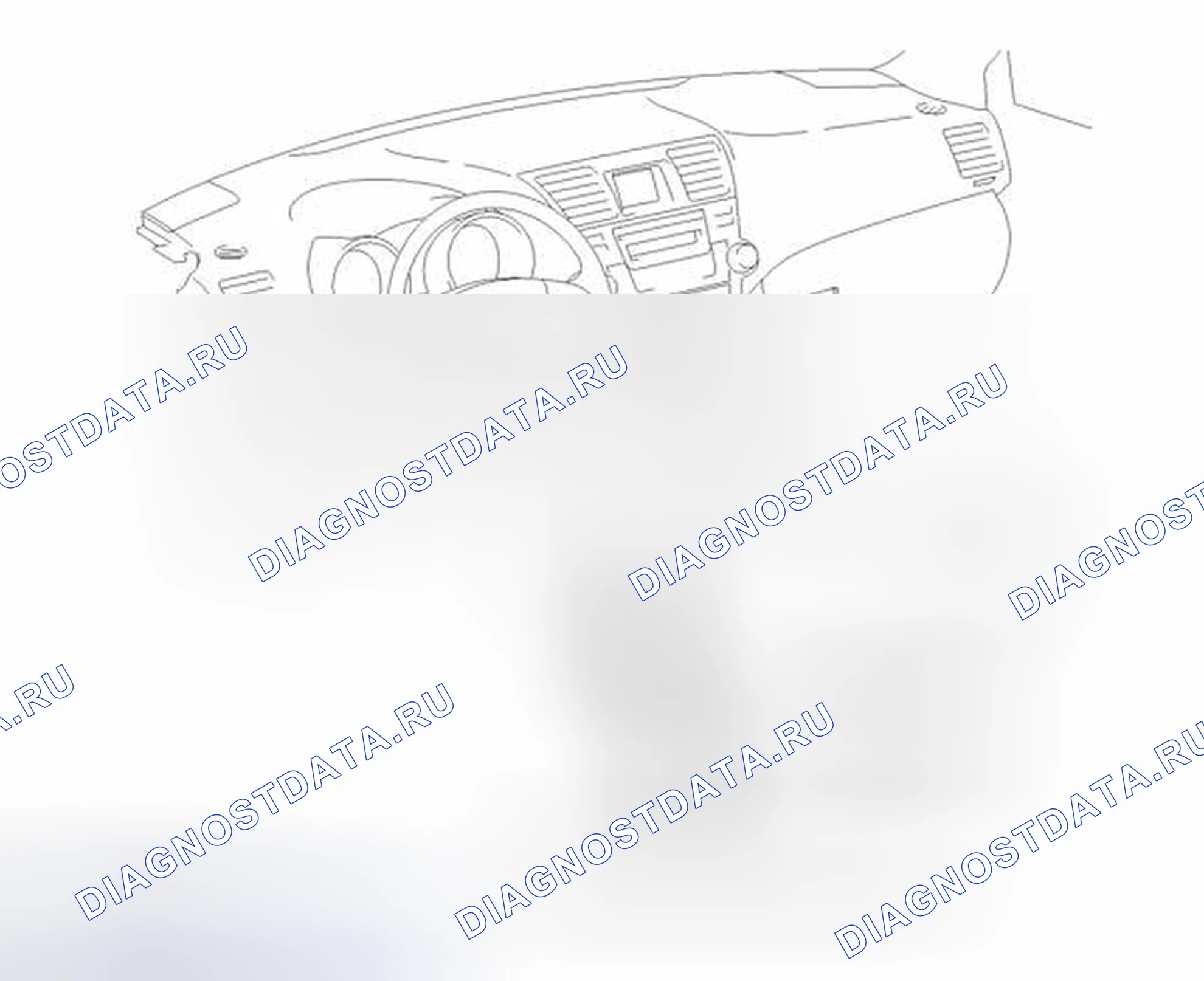Рис. 212: ИЛЛЮСТРАЦИЯ. Toyota Highlander II рестайлинг