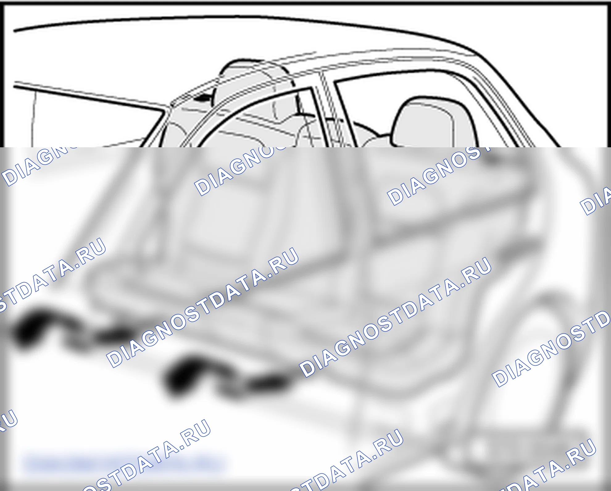 Задние сиденья. Skoda Fabia I