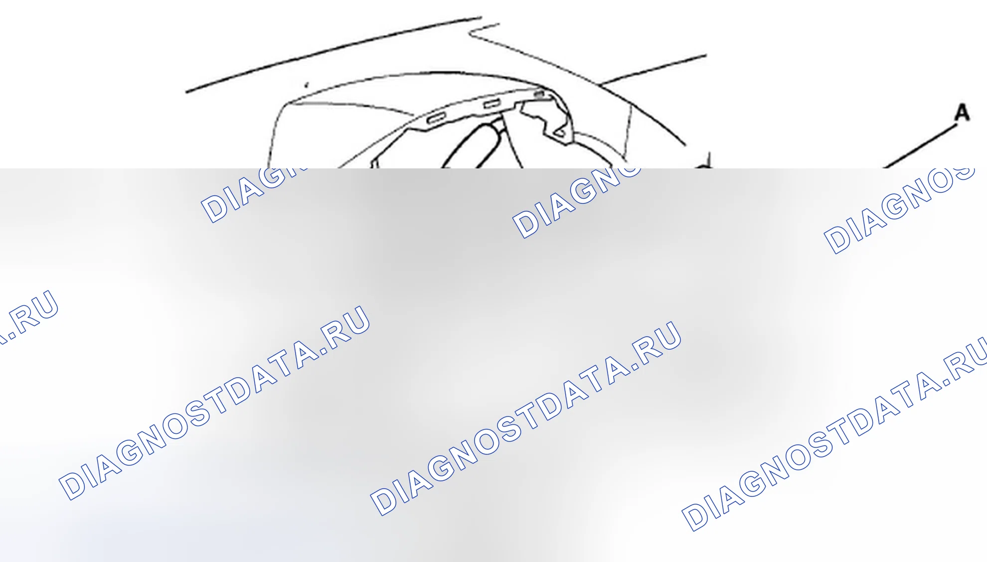Рис. 27: Замена модуля управления манометром. Honda Pilot II