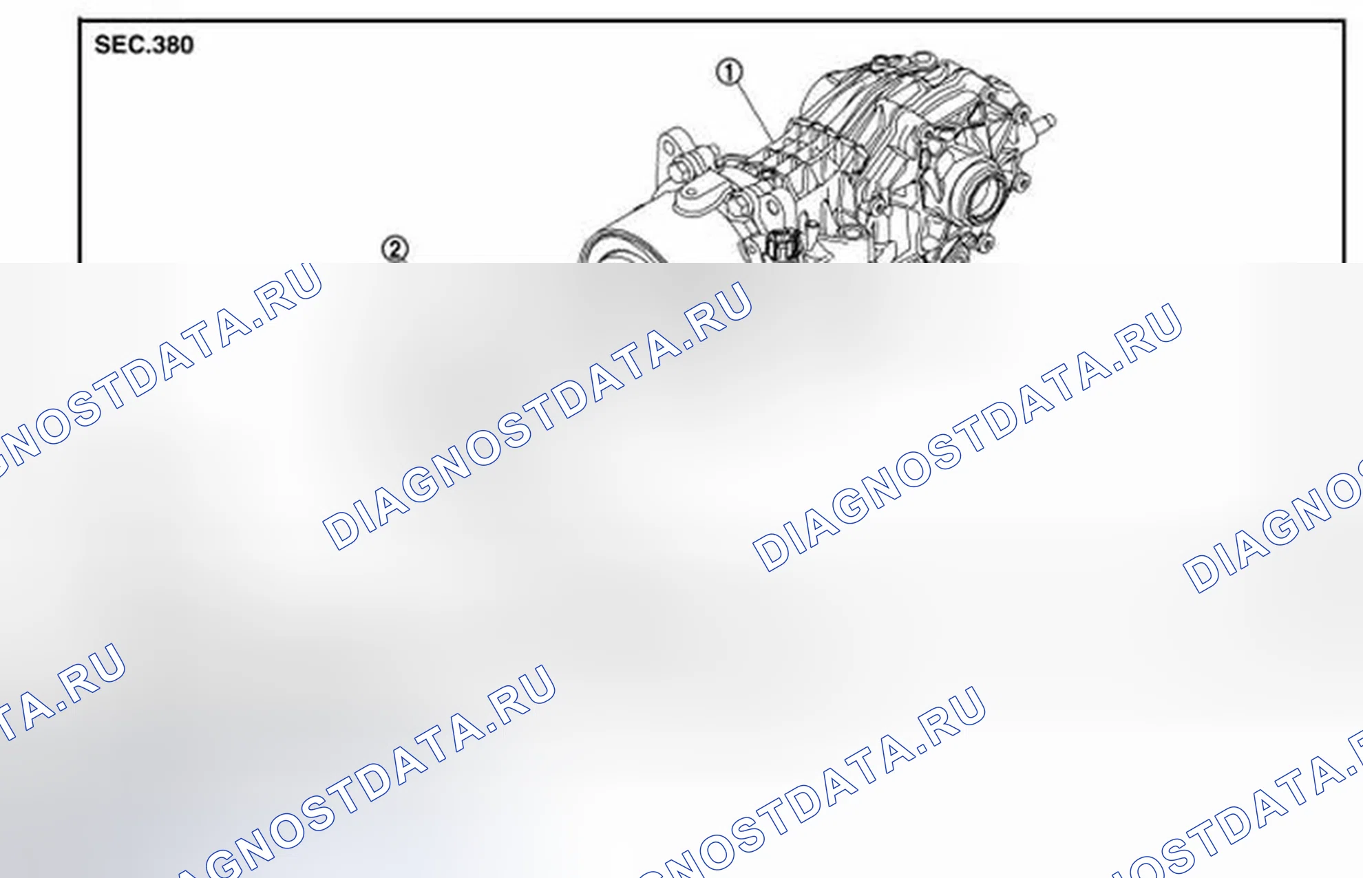 Рис. 73: Разнесенный вид. Infiniti QX60 I