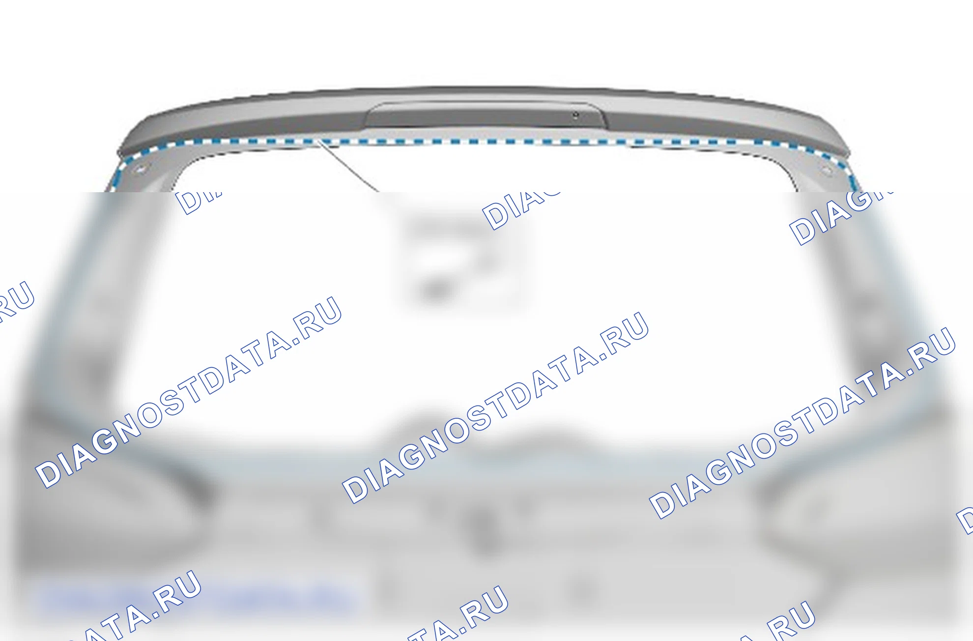 Как снять и установить стекло окна поднимаемой двери багажного отделения. Ford Galaxy III