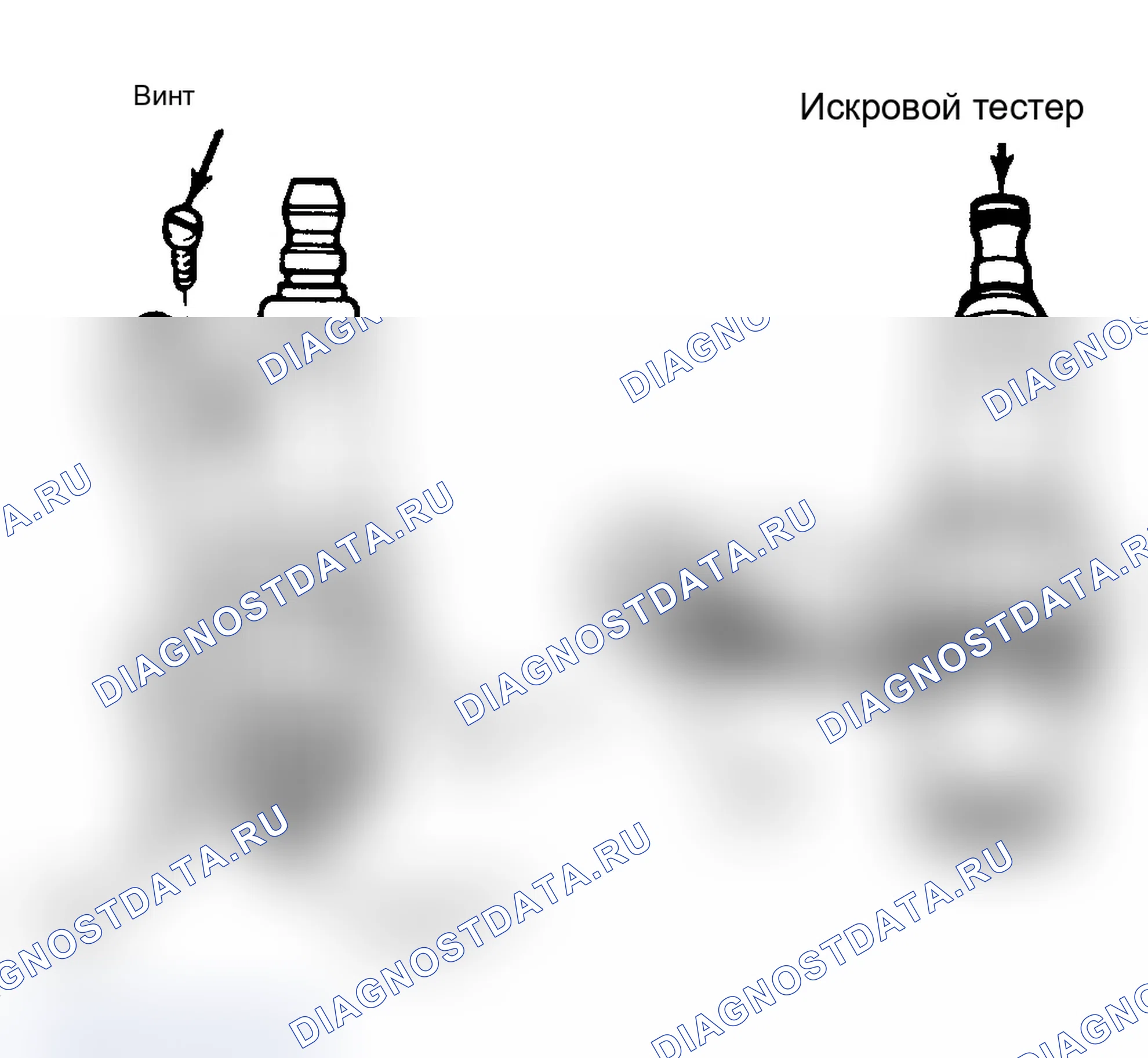 Рис. 4: Модифицированные тестеры свечи зажигания и тестера искры могут быть приобретены у большинства поставщиков инструментов.. Ford Cab & Chassis Ranger 