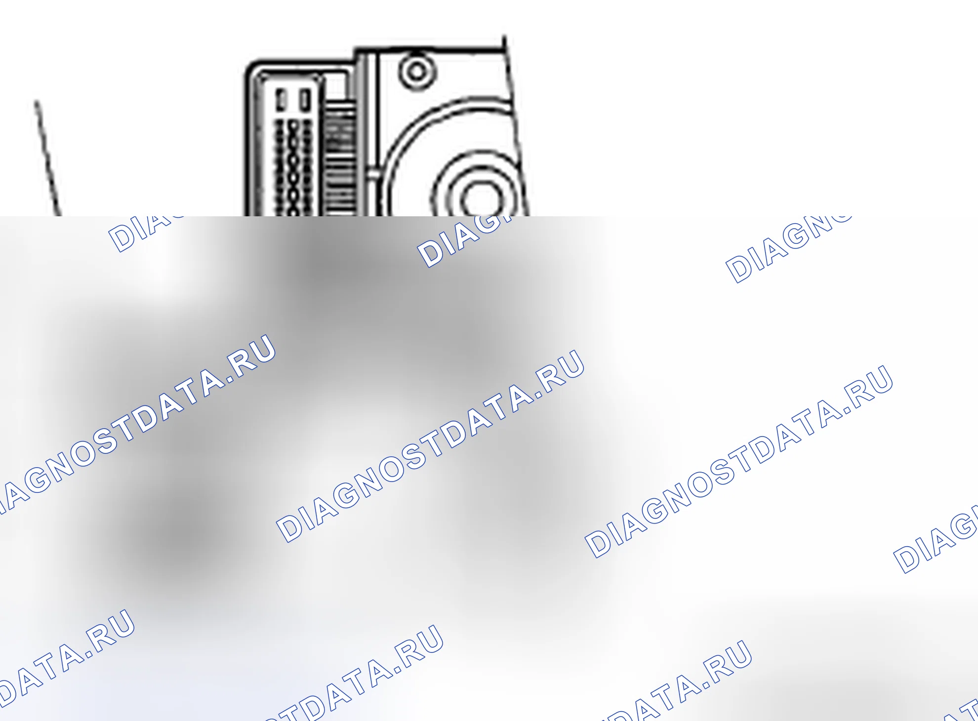 Рис. 43: DSC Hu / CM, примечание по снятию кронштейна. Honda CR-V IV