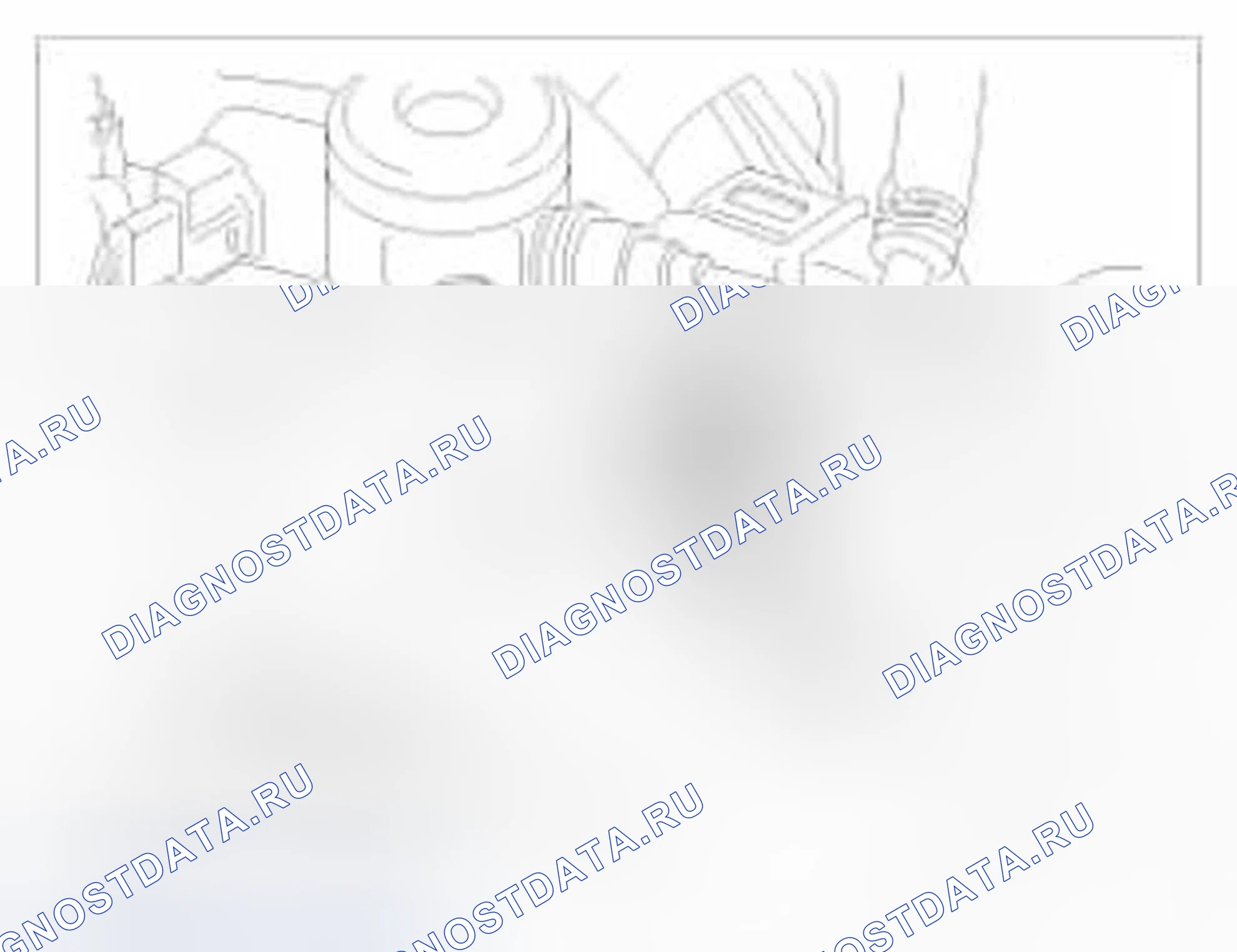 Рис. 124: Банк 1 / Выхлоп. Hyundai Veloster I