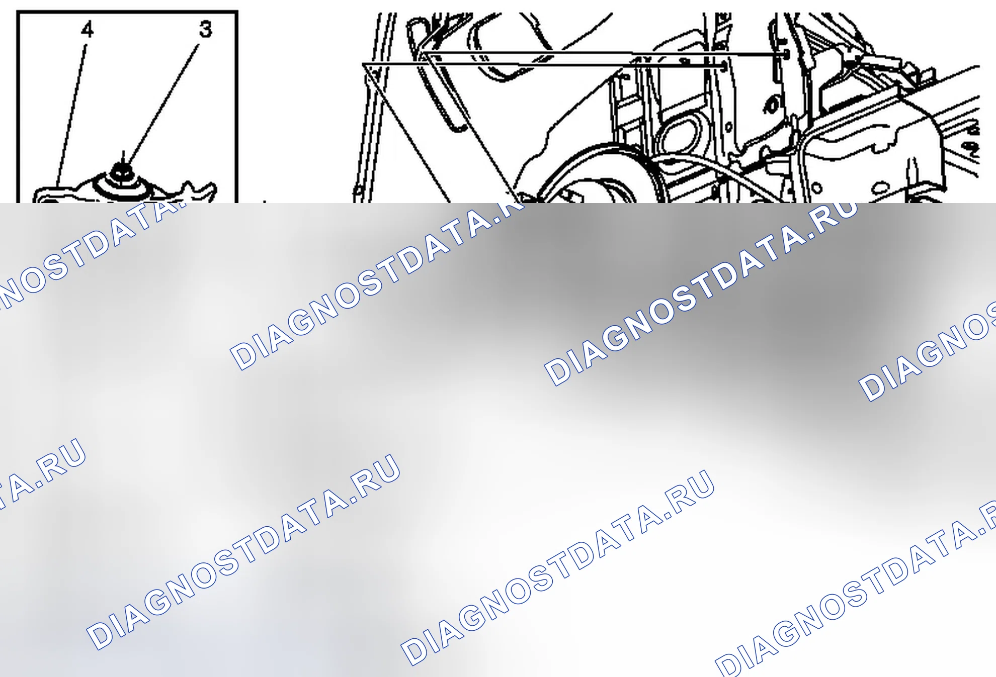 Рис. 6: Замена амортизатора (GNC). Chevrolet Malibu VIII рестайлинг