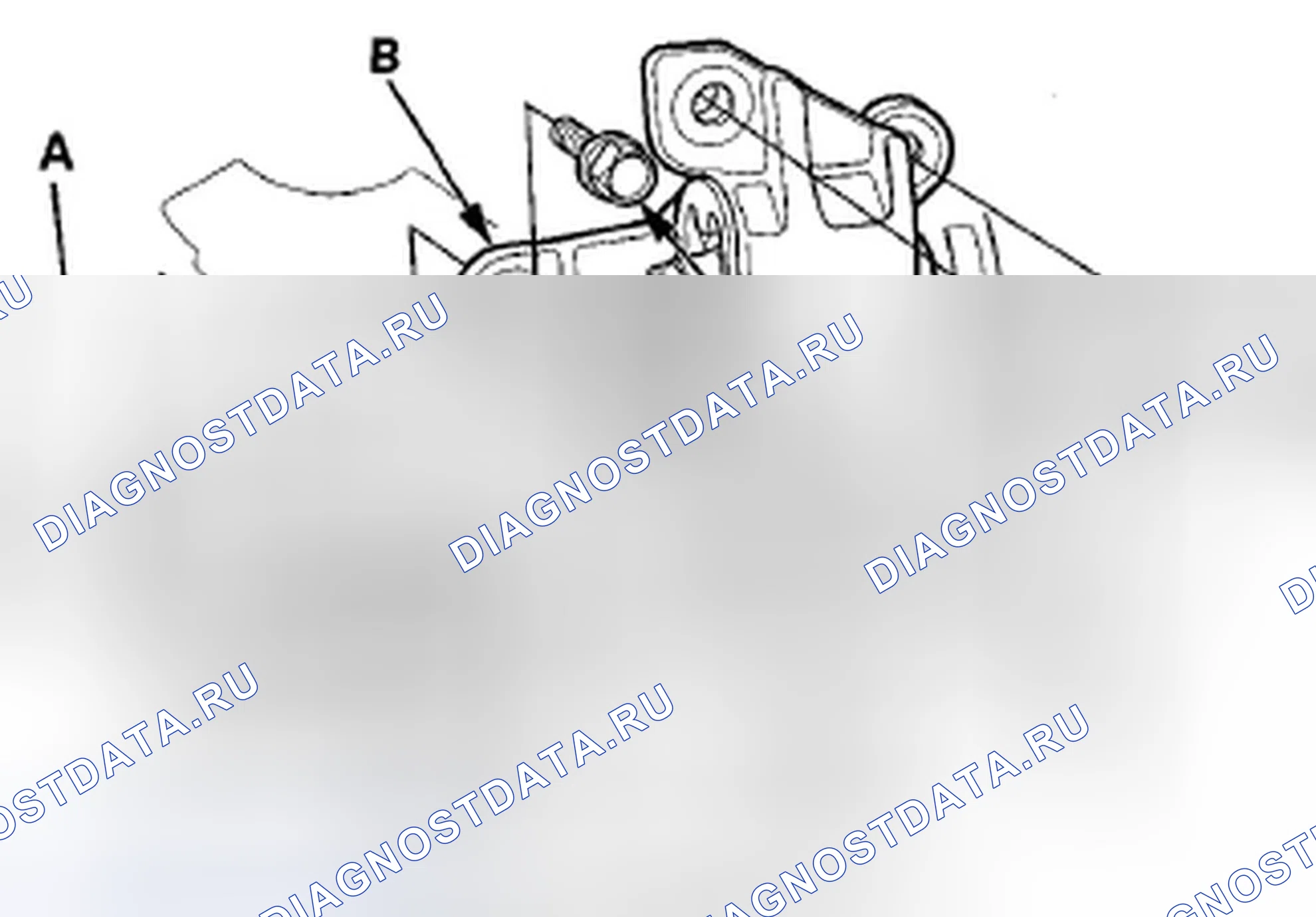 Рис. 274: Демонтаж. Acura ZDX I