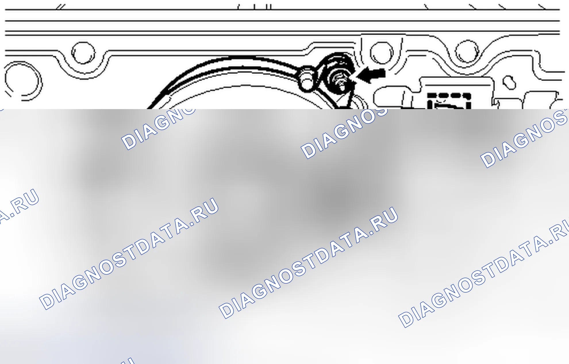 Рис. 682: ДЕМОНТАЖ. Toyota Prius III рестайлинг