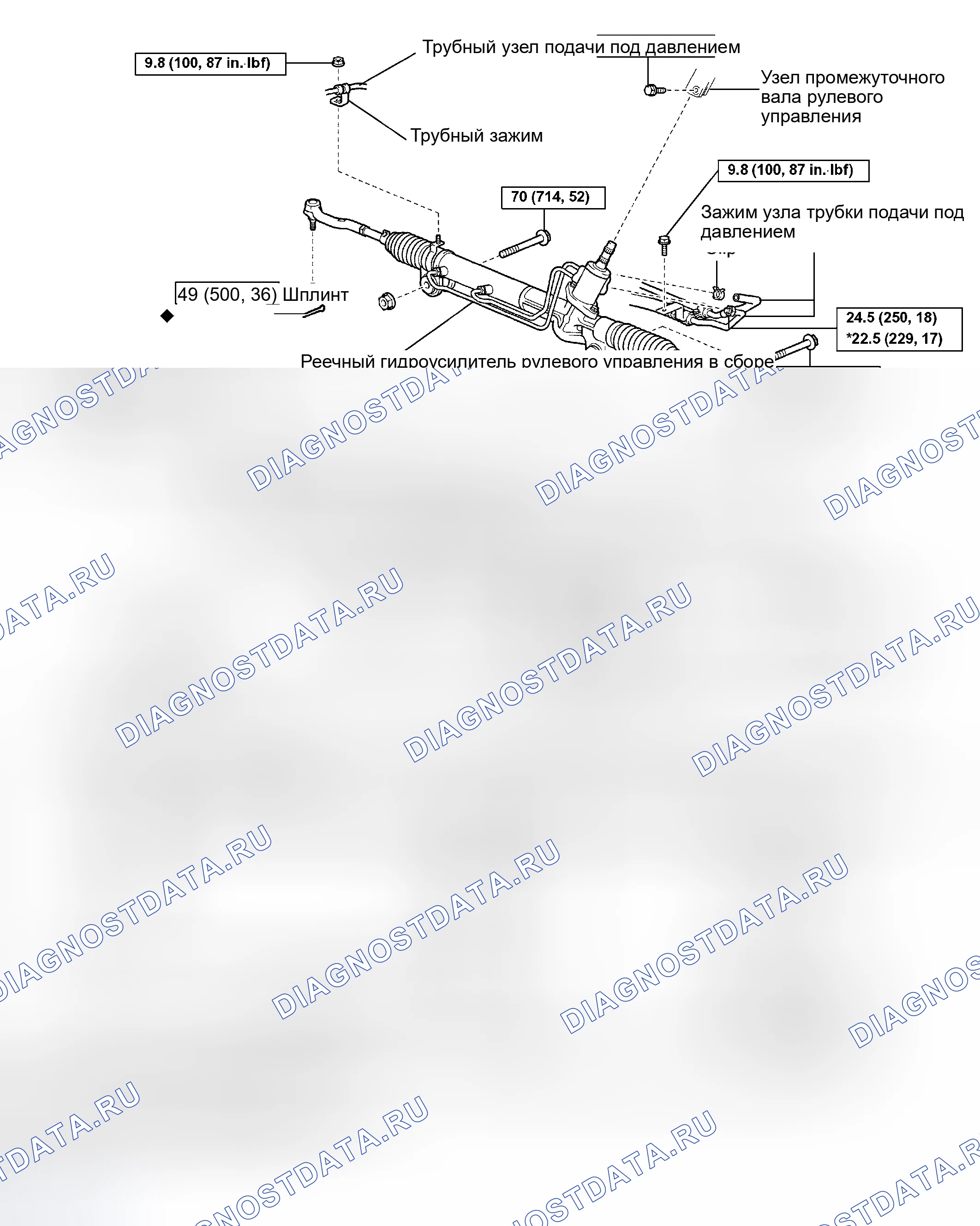Рис. 34: КОМПОНЕНТЫ. Toyota Sienna II
