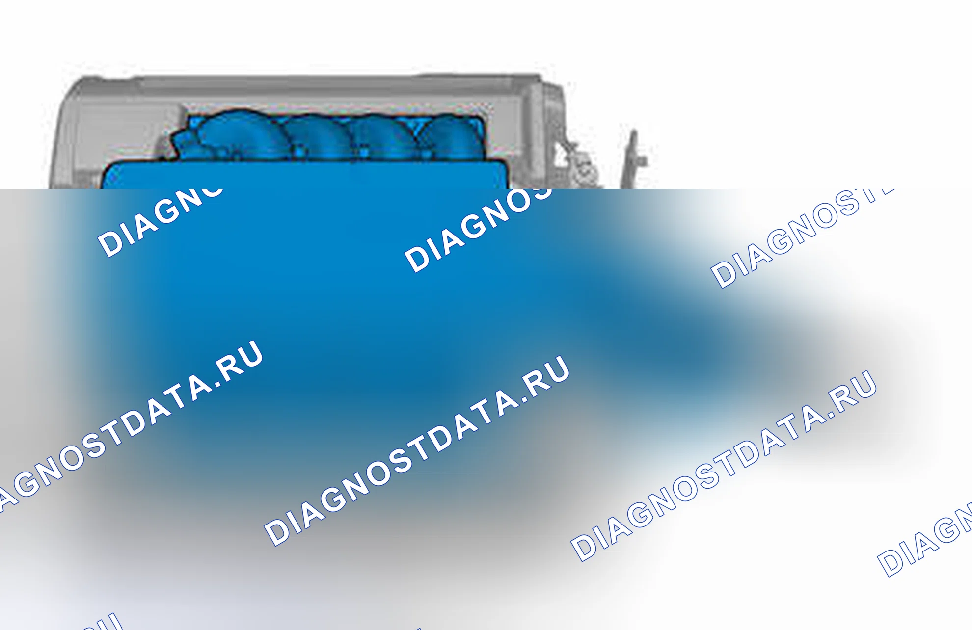 Рис. 9: ОБНАРУЖЕНИЕ УТЕЧЕК. Volvo S80 II