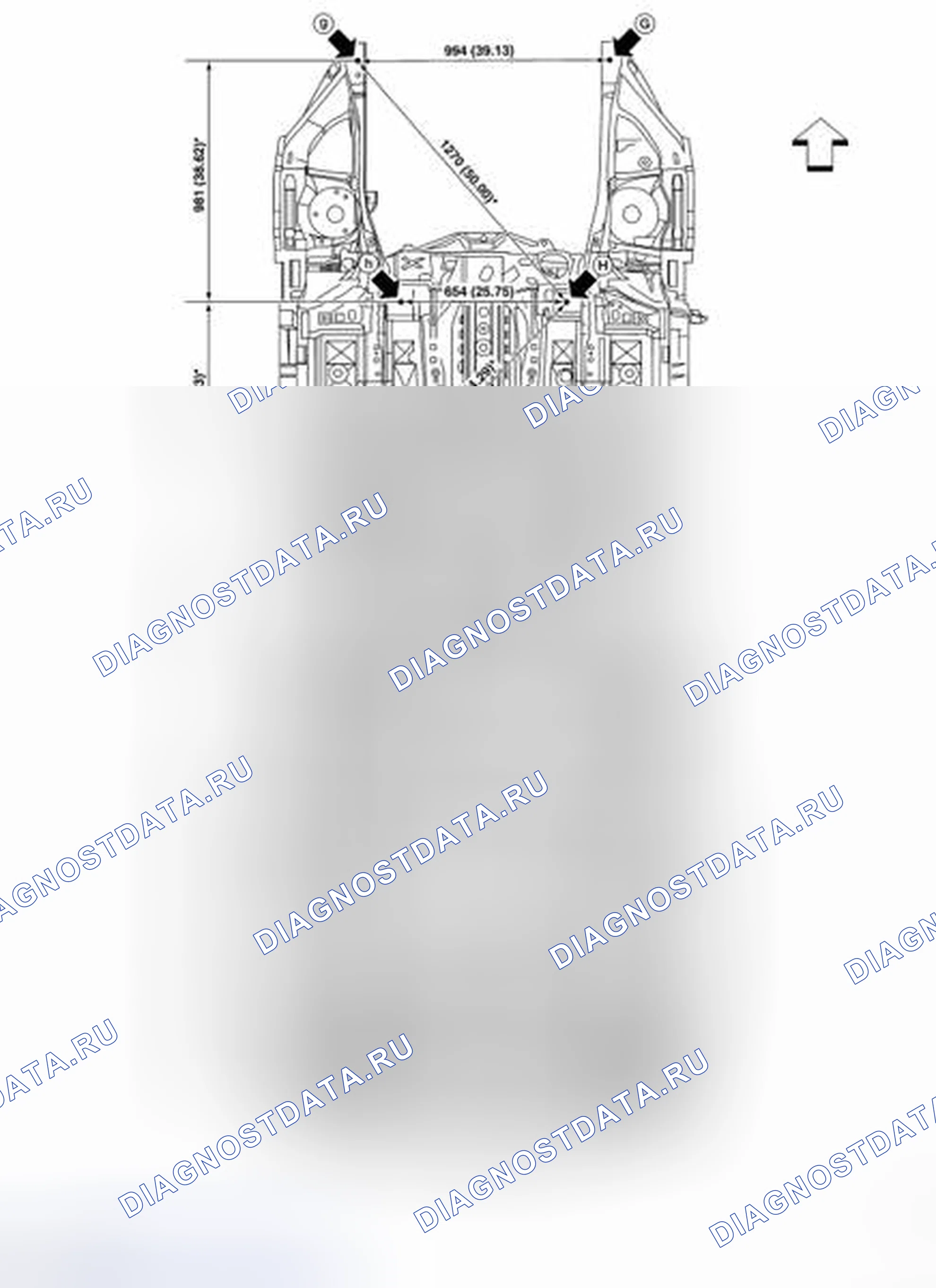 Рис. 192: Измерение. Nissan Altima L33