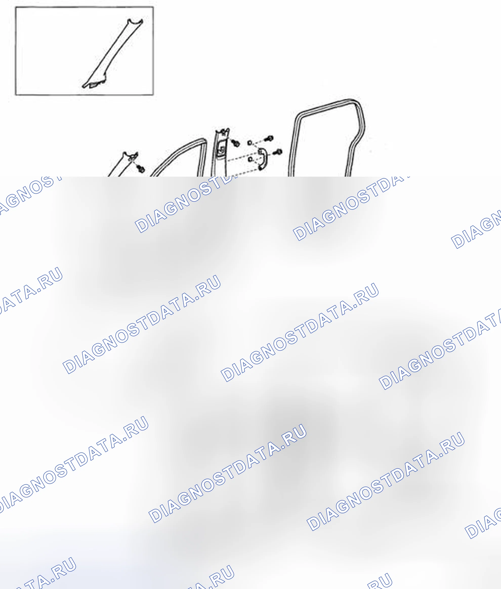 Рис. 121: КОМПОНЕНТЫ. Toyota Sienna II рестайлинг