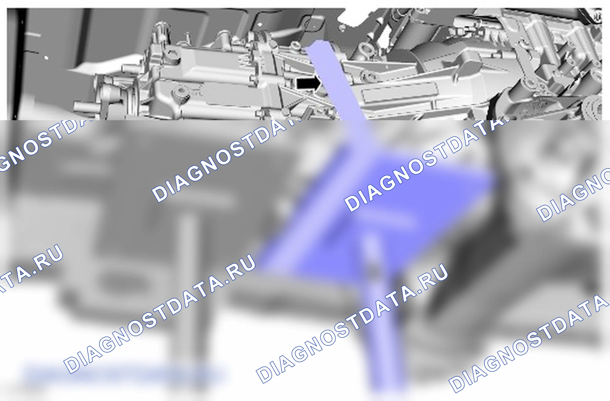 Как установить коробку передач. Ford Transit VIII