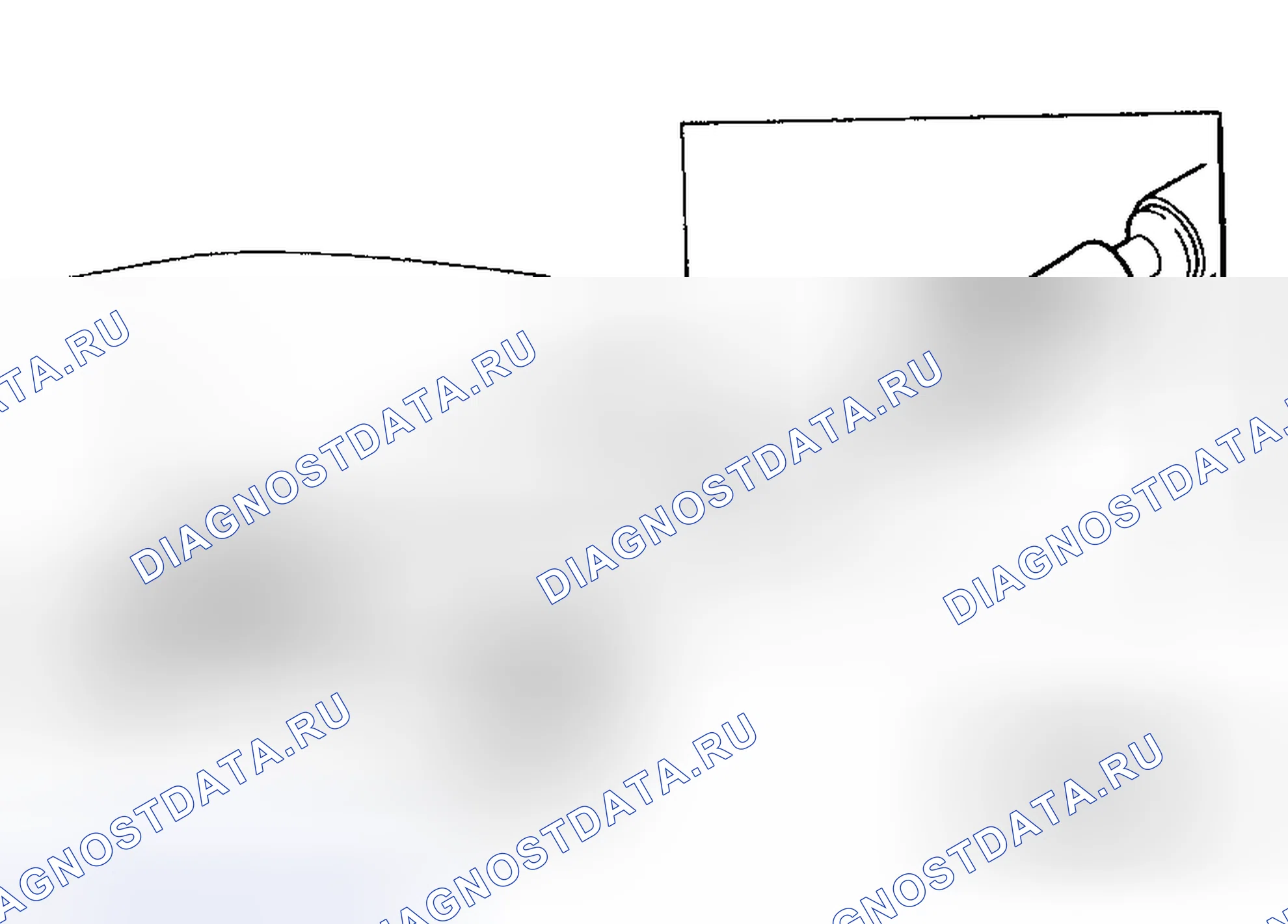 Рис. 25: Расположение воздухопровода. Mazda MPV V