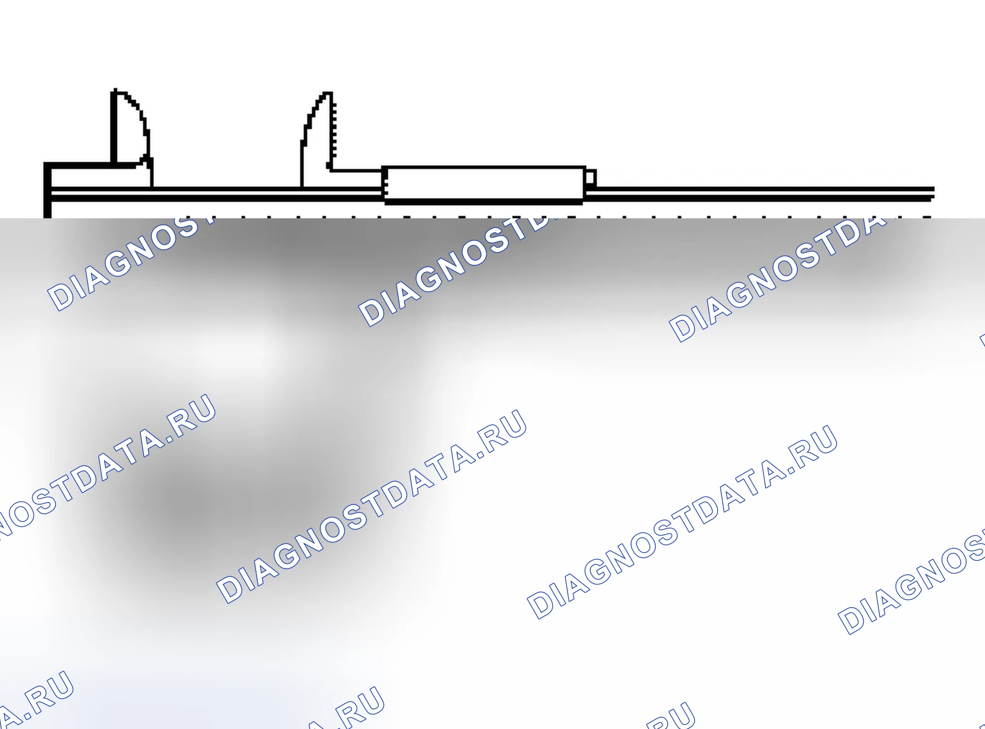 Рис. 1022: Клапан - длина без пружины. Ford Pickup F150 