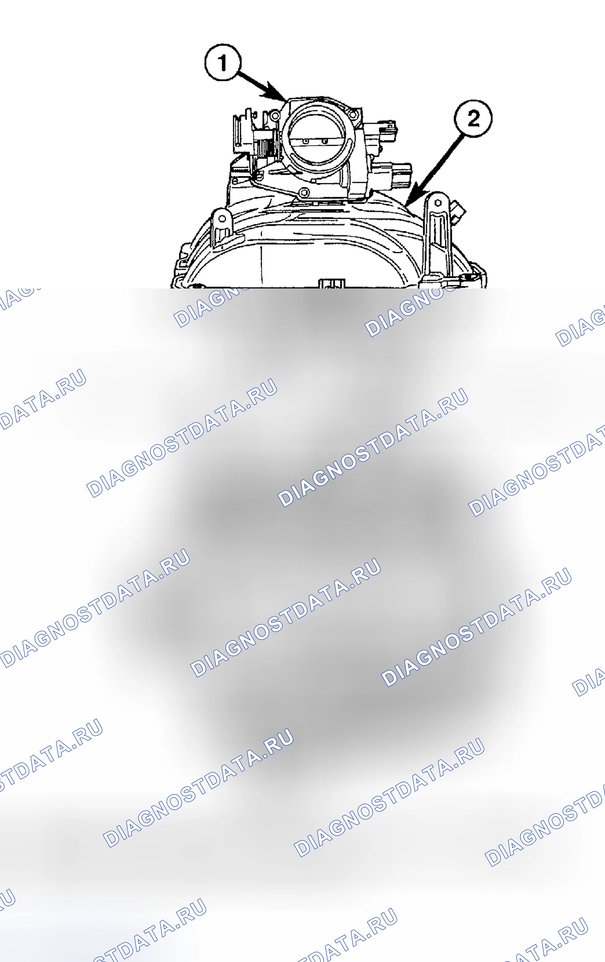 Рис. 61: ОПИСАНИЕ механической части двигателя. Dodge Pickup R1500 
