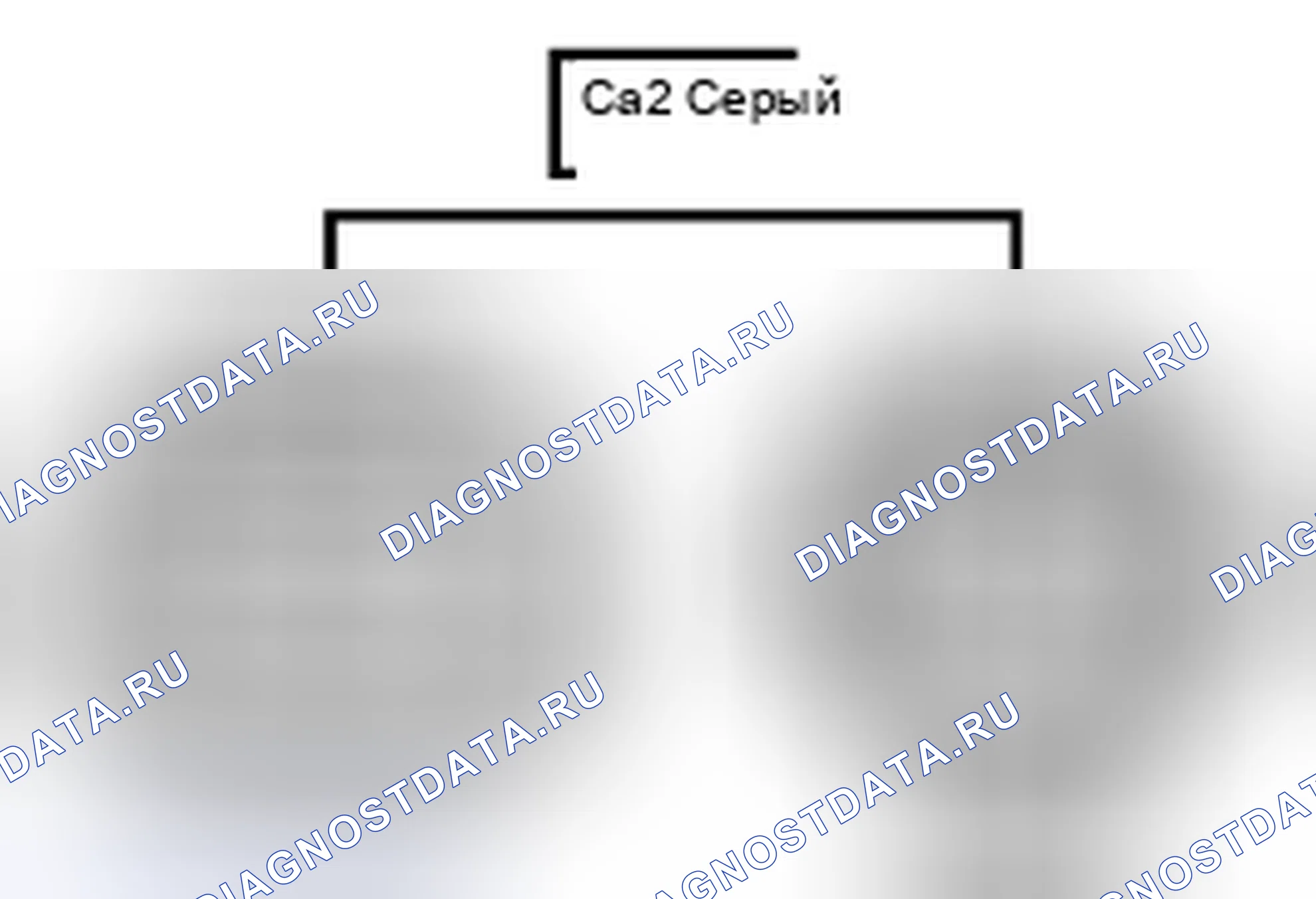 Рис. 858: Вид с торца линейного соединителя (Ca2). Toyota Land Cruiser 200