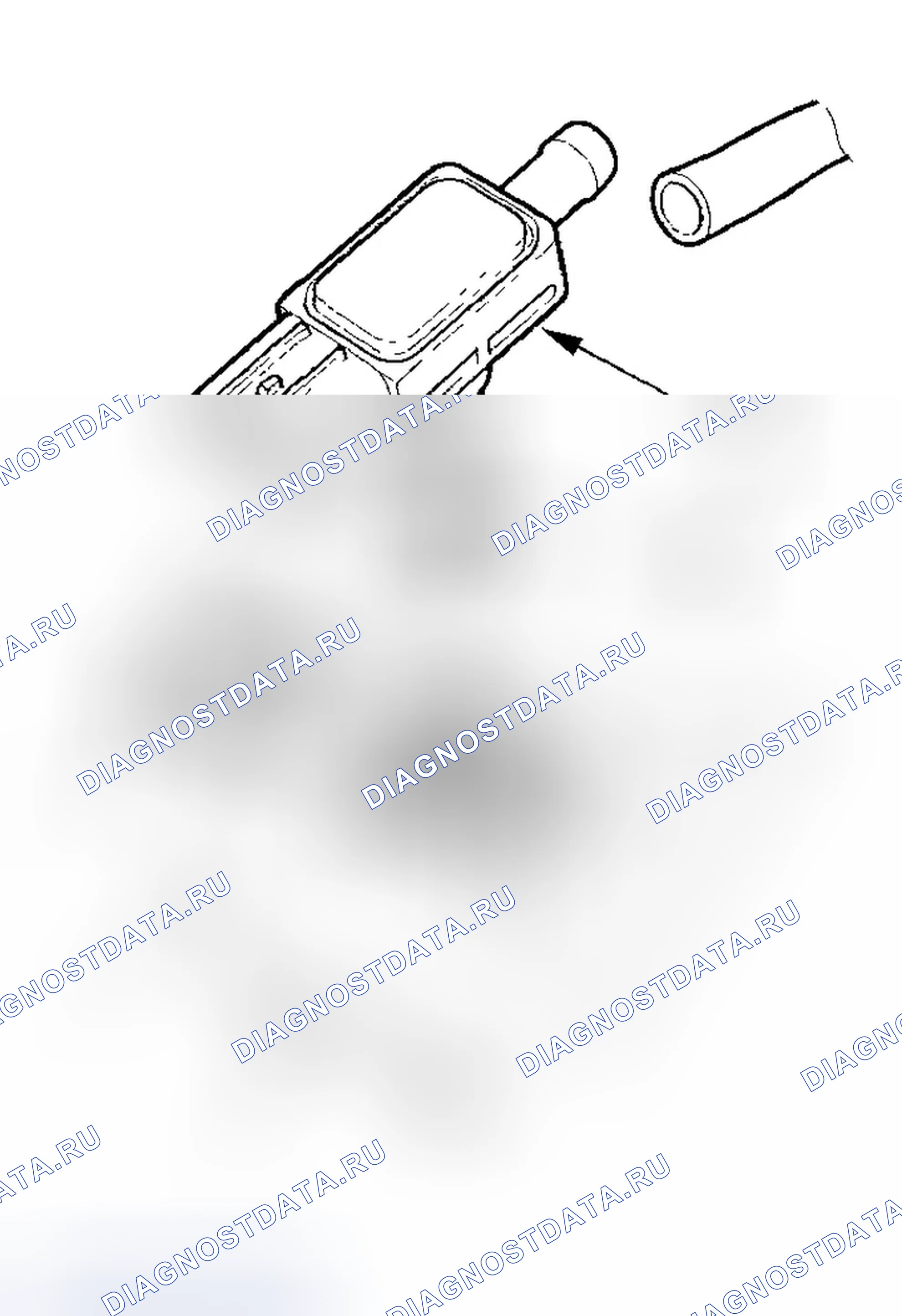 Рис. 65: Замена датчика FTP. Honda Odyssey III