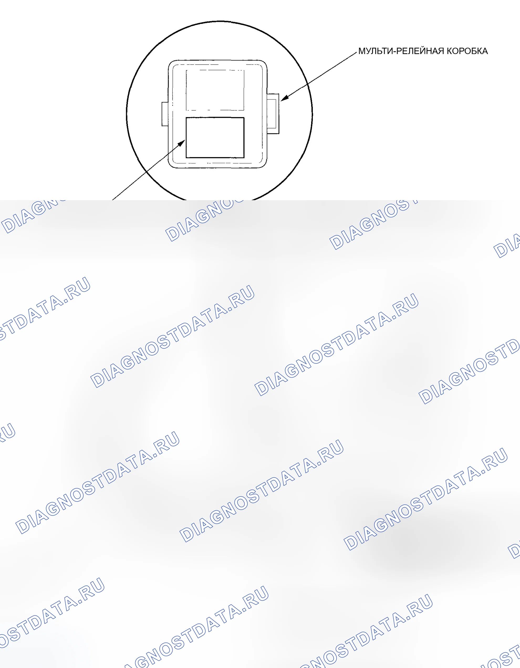 Рис. 1: Указатель расположения компонентов. Honda Accord VII