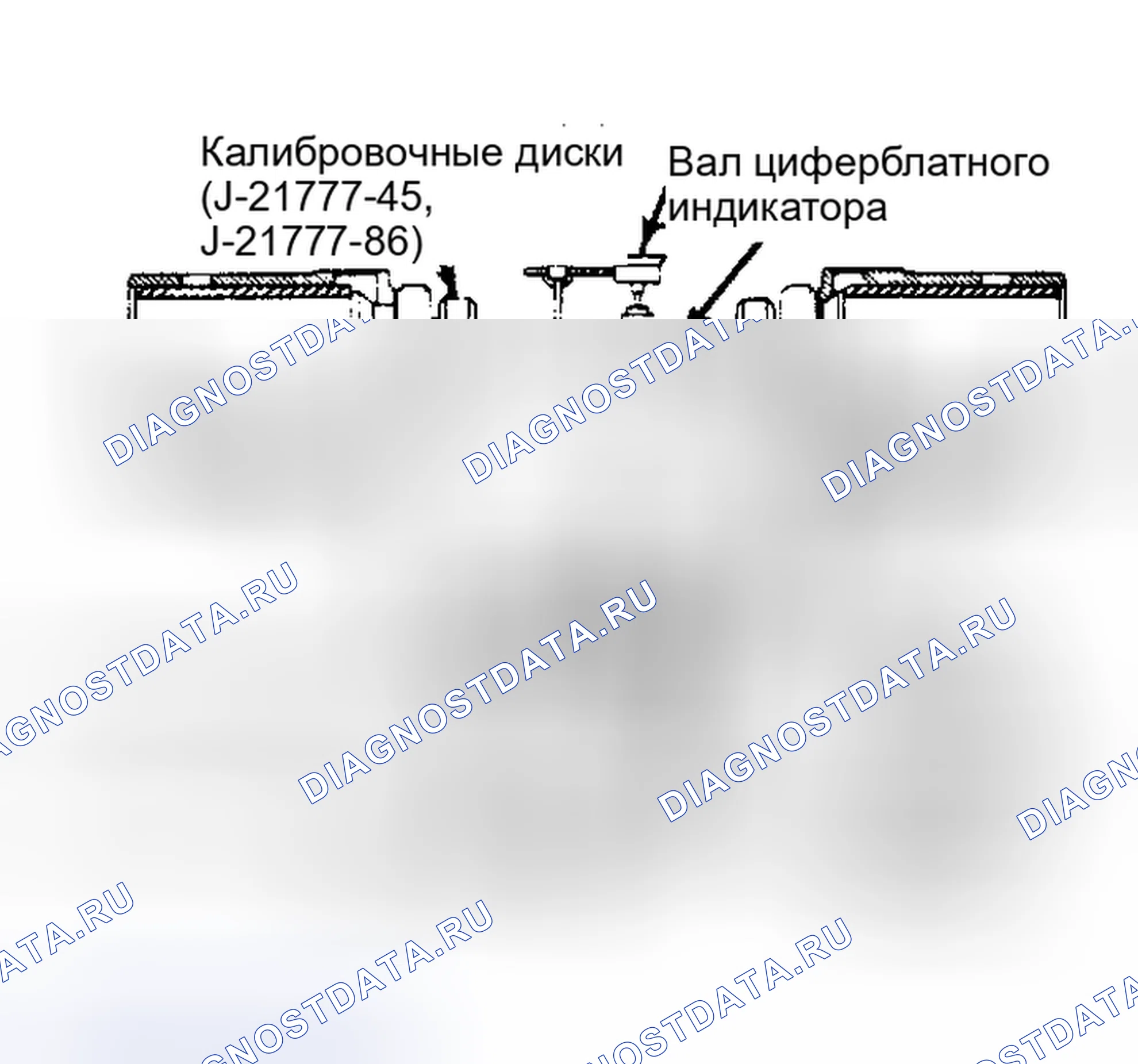 Рис. 5: Глубина ведущей шестерни и предварительная нагрузка на подшипник. Chevrolet Suburban C10 