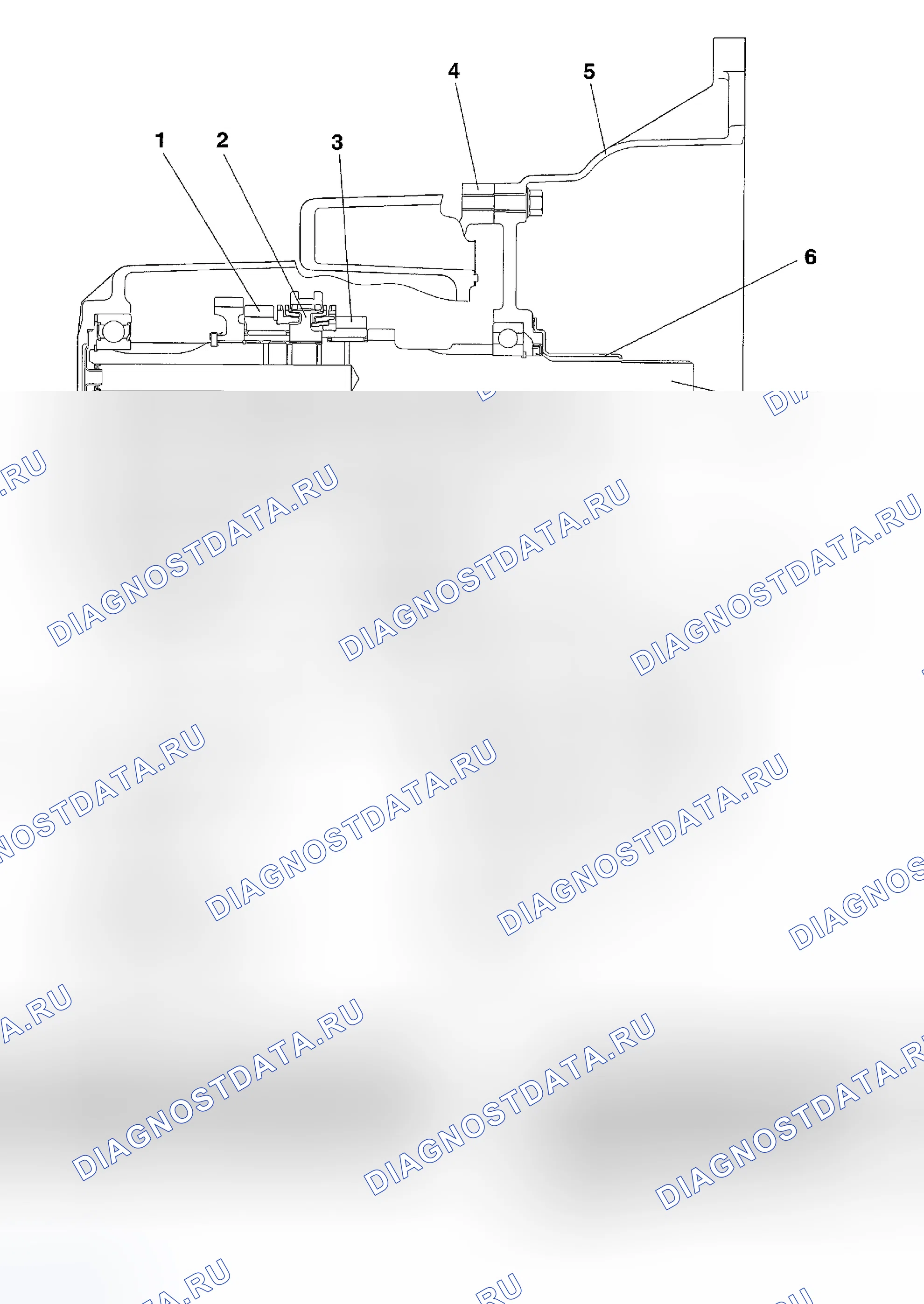 Рис. 5: РАЗРЕЗ < F5m51 >. Mitsubishi Eclipse III