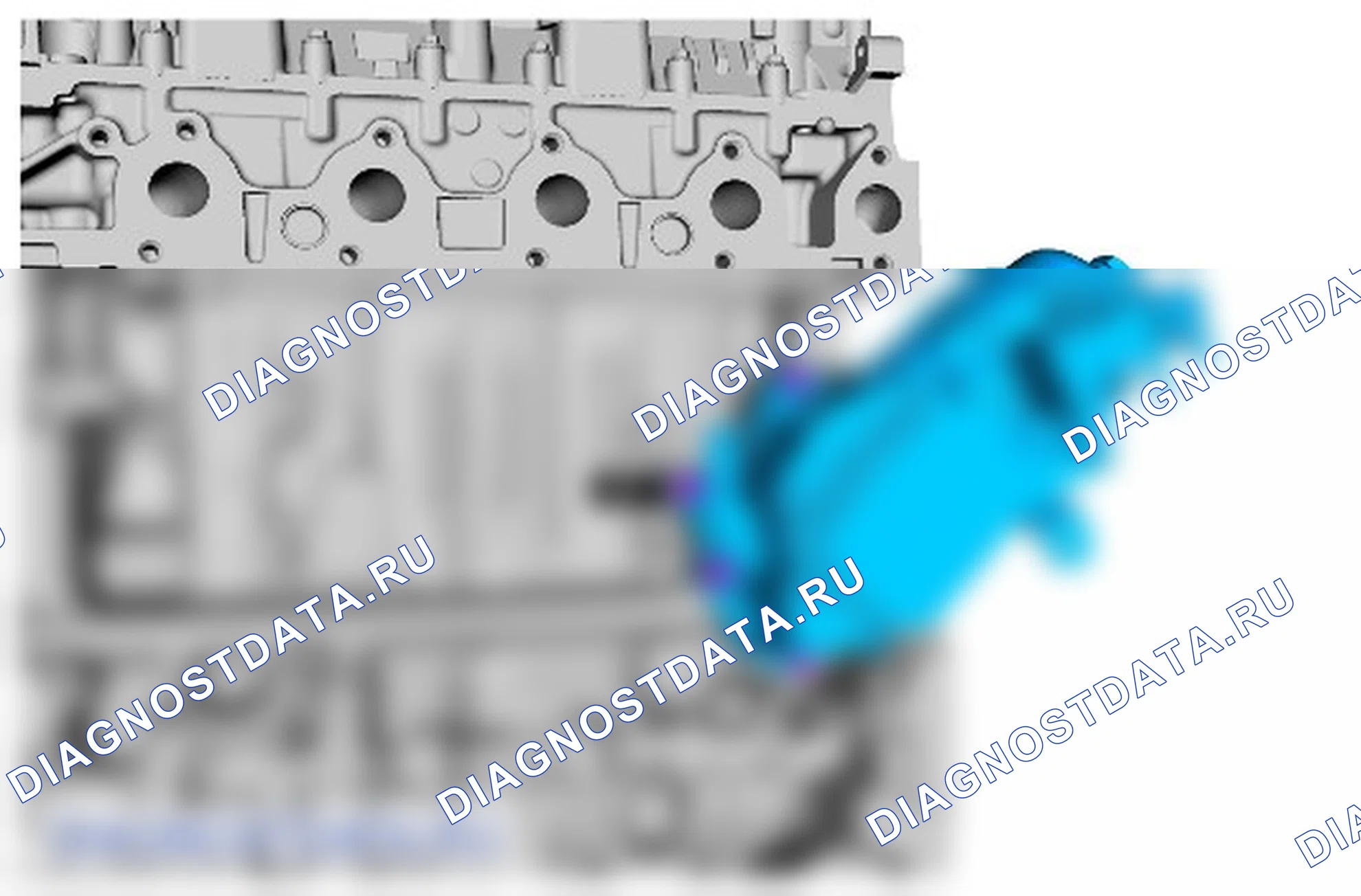 Сборка двигателя. Ford Transit Connect II