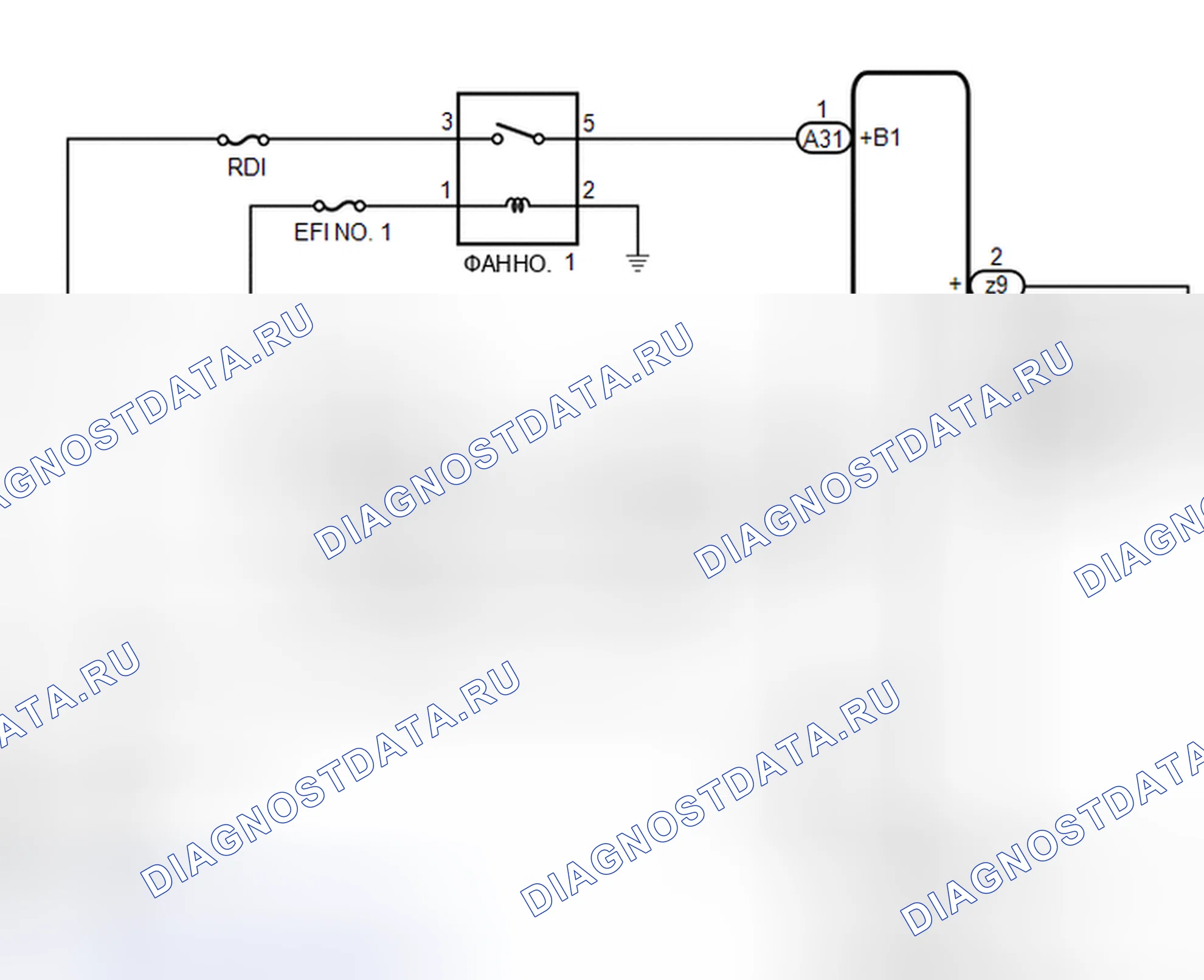 Рис. 47: СХЕМА СИСТЕМЫ [08 / 2013 -]. Toyota Corolla XI