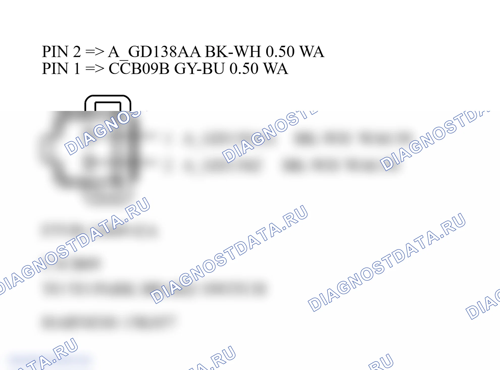 Распиновка разъёма Switch. Ford Transit VI