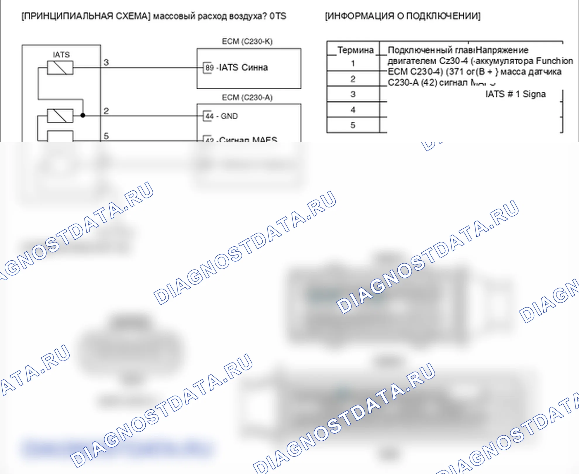 Фрагмент электросхемы: P0653. Hyundai Santa Fe CM